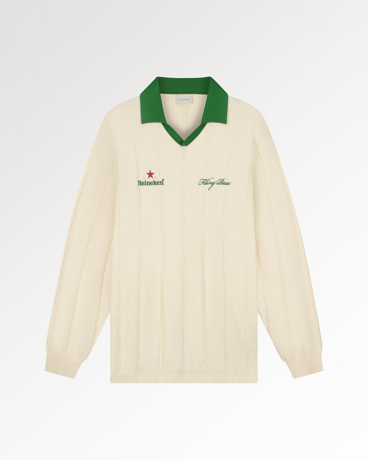 Filling Pieces Knit Jersey Heineken maillot Antique White