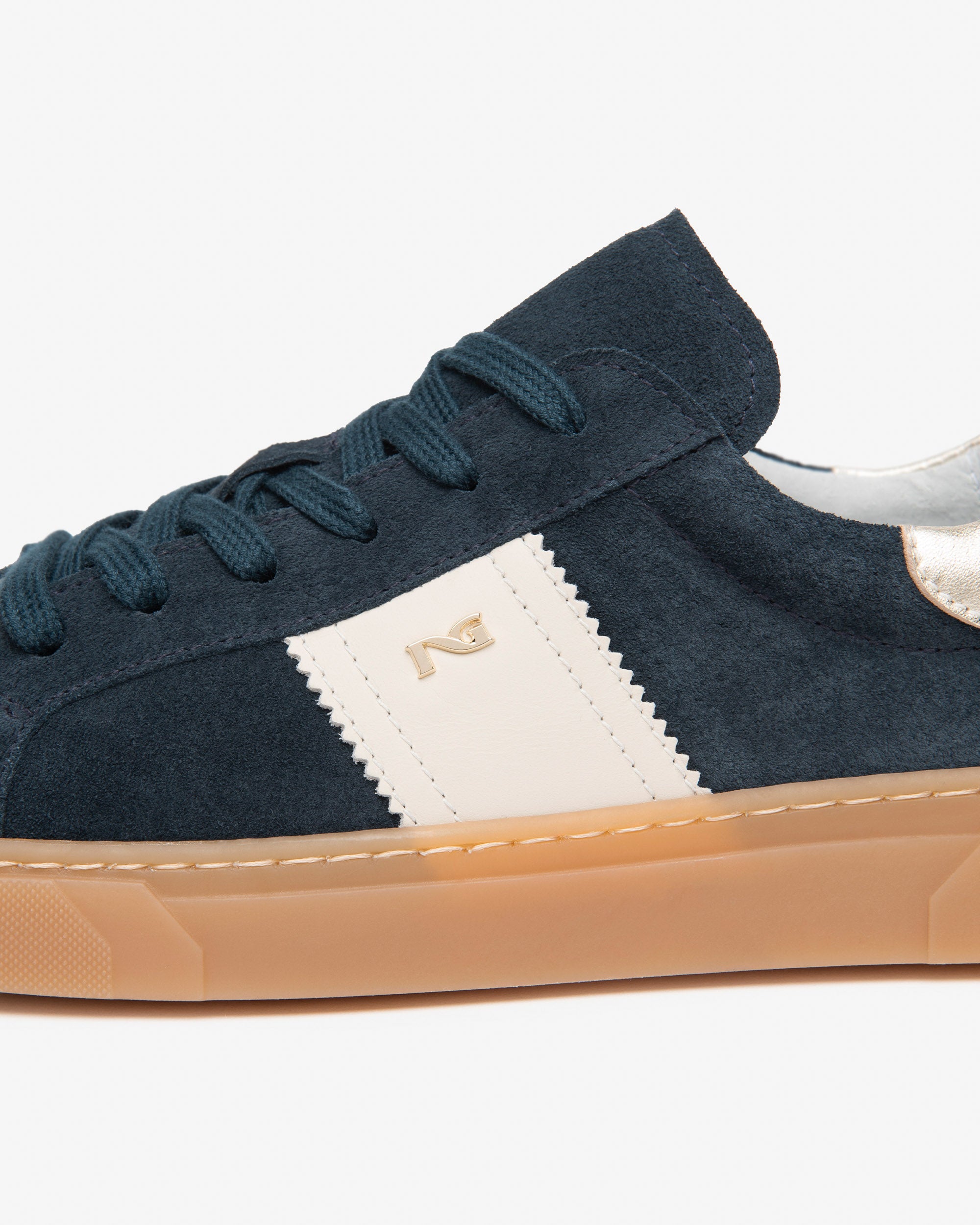 NeroGiardini Sneakers Femme Daim Cuir Lacets Hiver