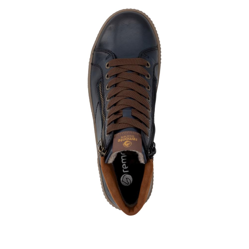 Remonte D0772 Bottes Lacets Femme Bleu 39 EU Tex