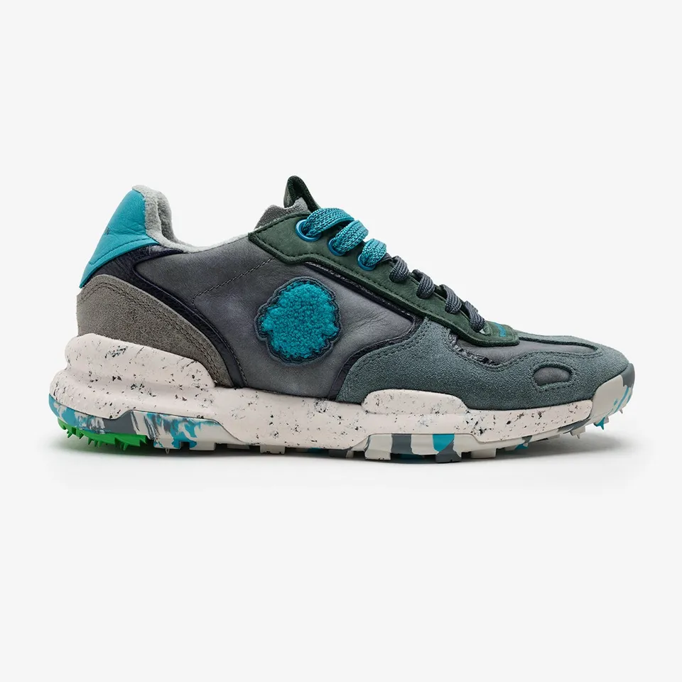 Satorisan Chacrona Premium EVO baskets cuir homme Blues