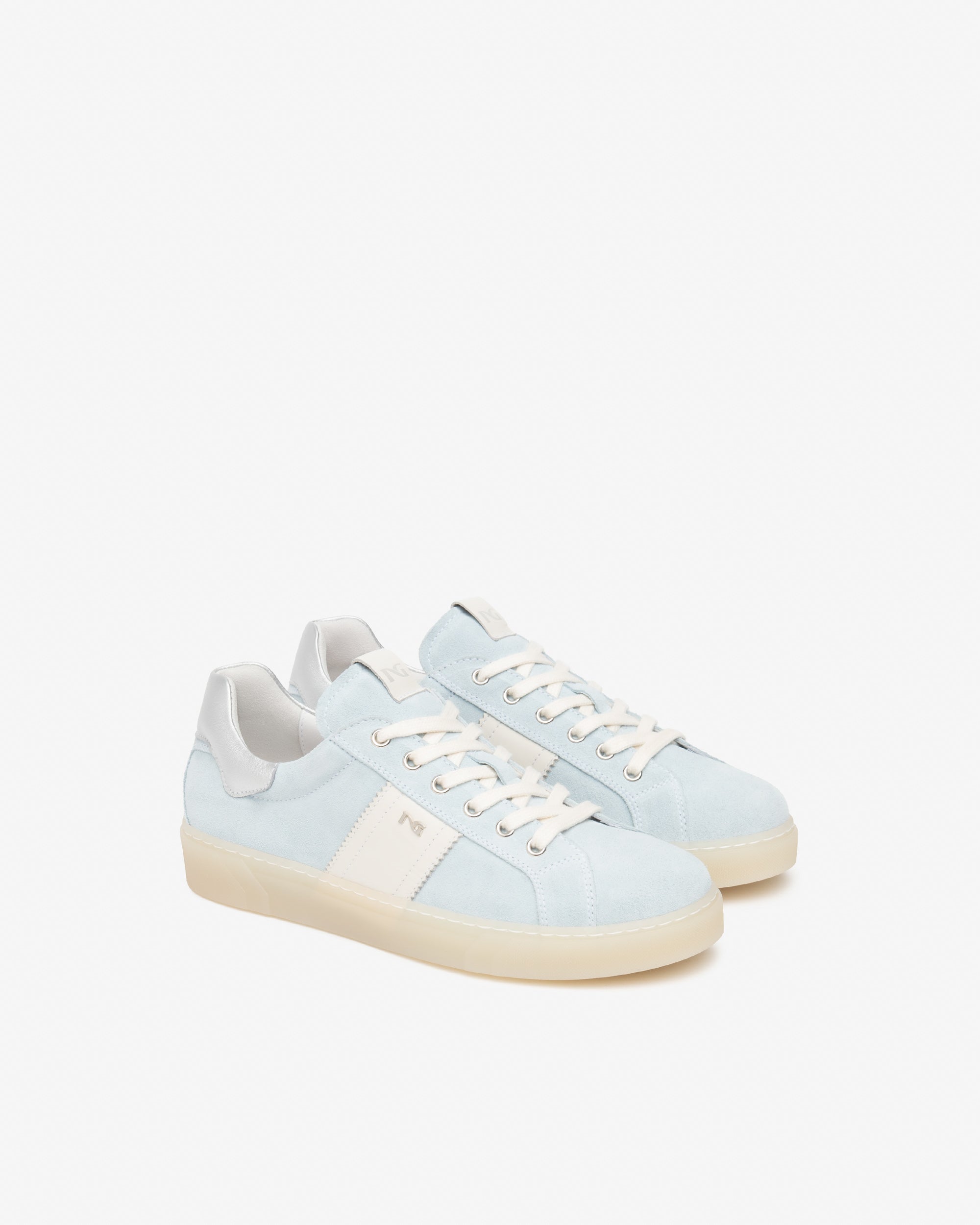 NeroGiardini Sneakers Baskets Femme Cuir Velours