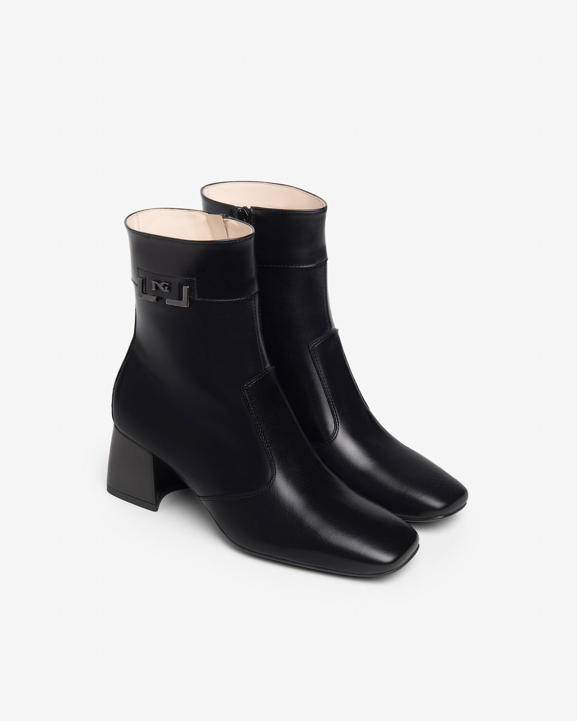 NeroGiardini Bottines Femme Cuir 38 Hiver