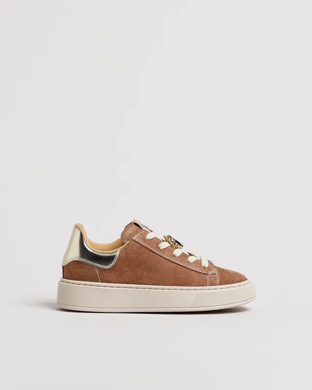 NeroGiardini Sneakers fille cuir velours 31-39