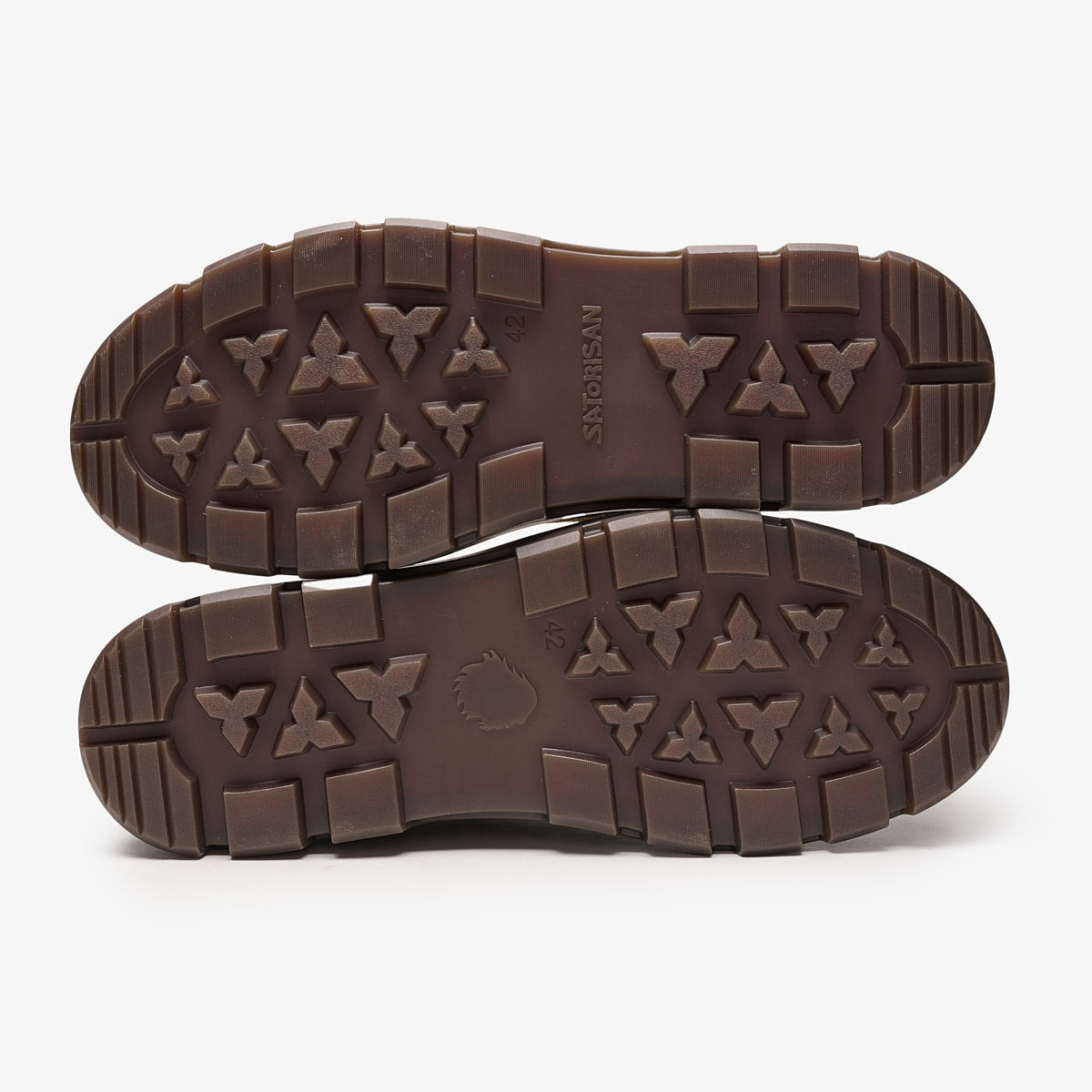 Satorisan Unalome Ziplacer boots cuir marron laurel