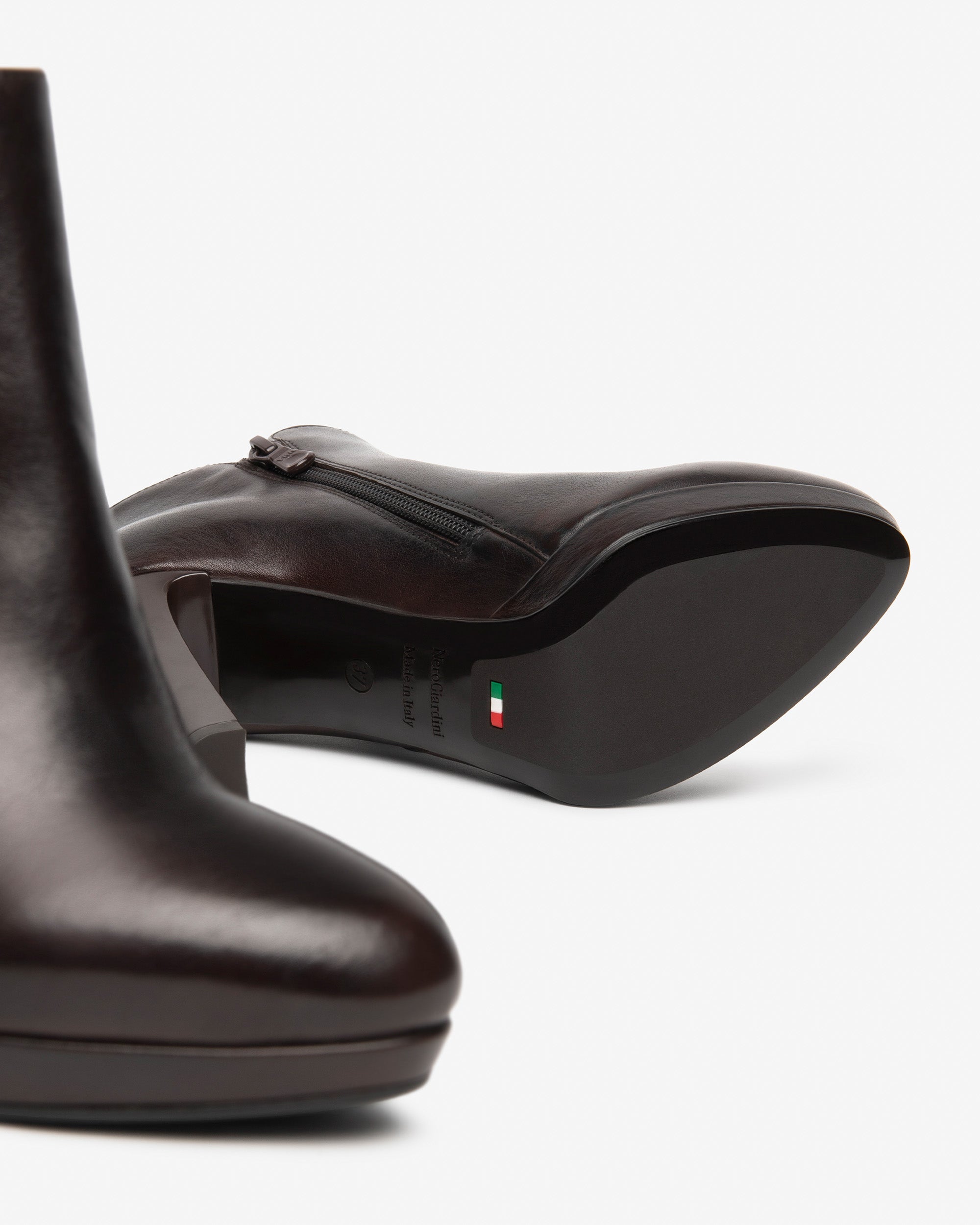 NeroGiardini Bottines bottines femme cuir talon 38