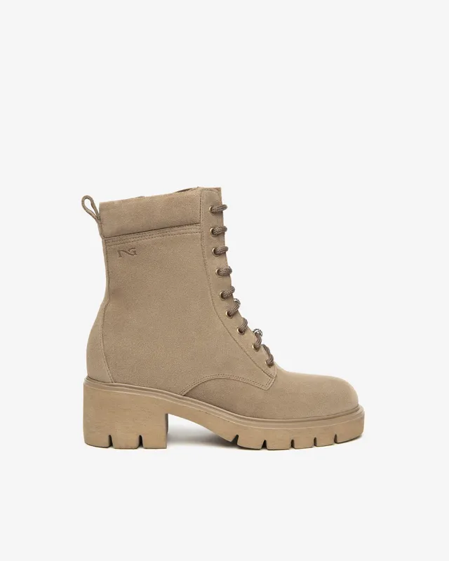 NeroGiardini Bottines Motardes Femme Cuir Velours Pointure 38