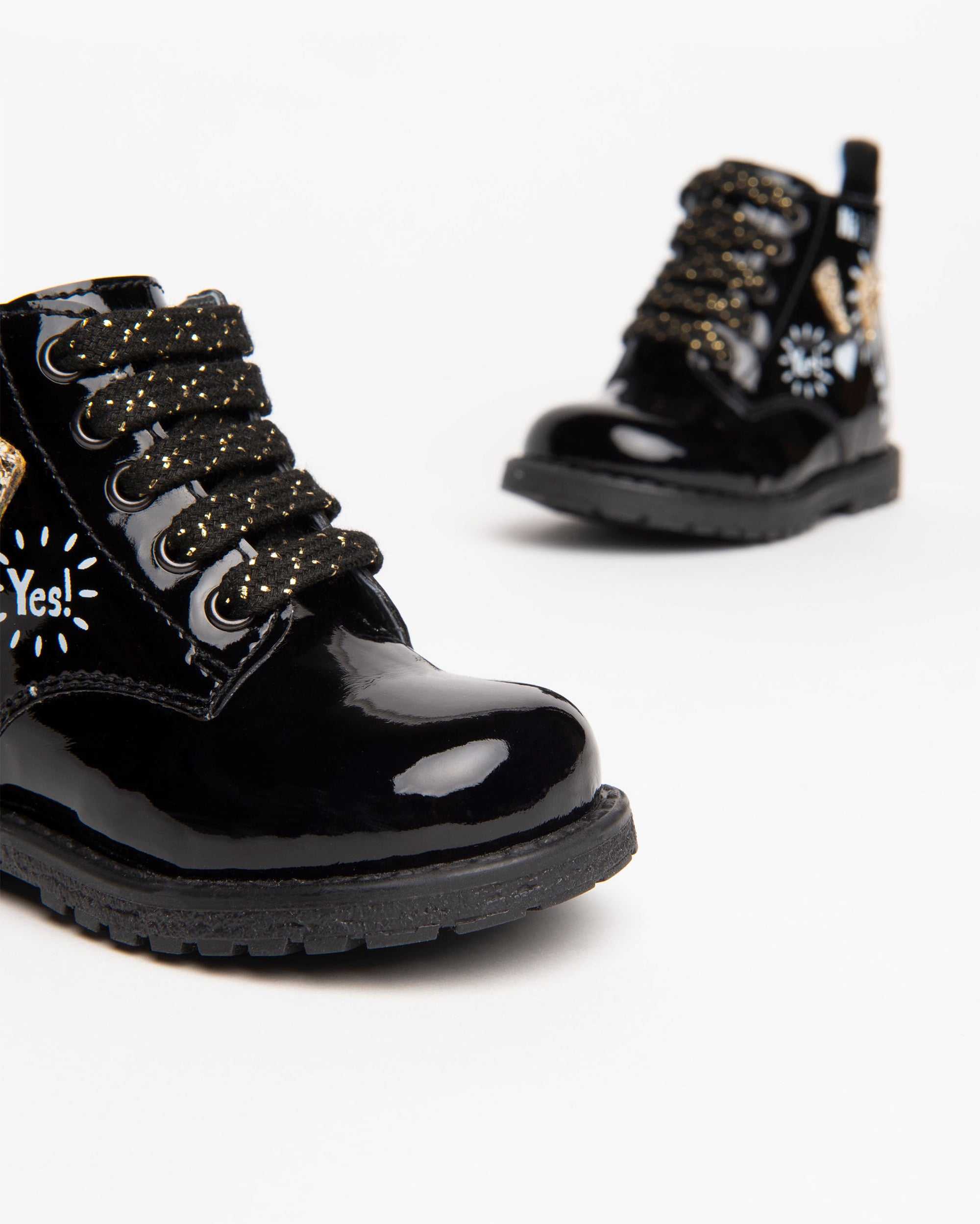Nerogiardini Bottines Baby Fille Paillettes Zip 20-26