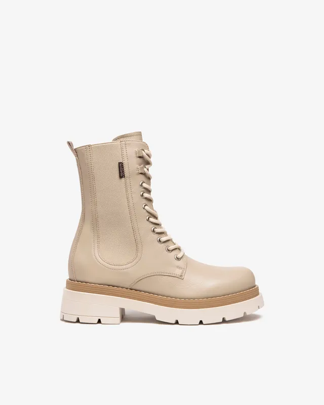 NeroGiardini Bottines Femme Cuir Combat Hiver