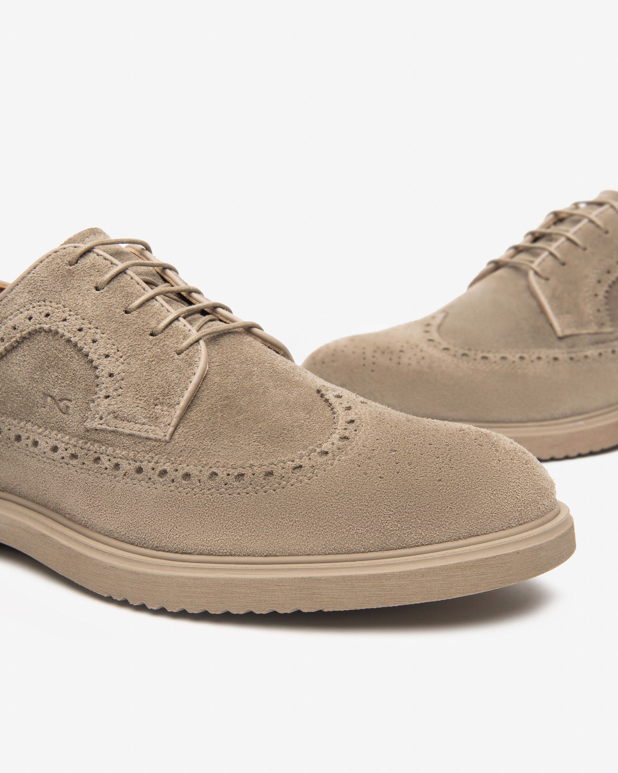 NeroGiardini Derbies Homme Daim Lacets Ville