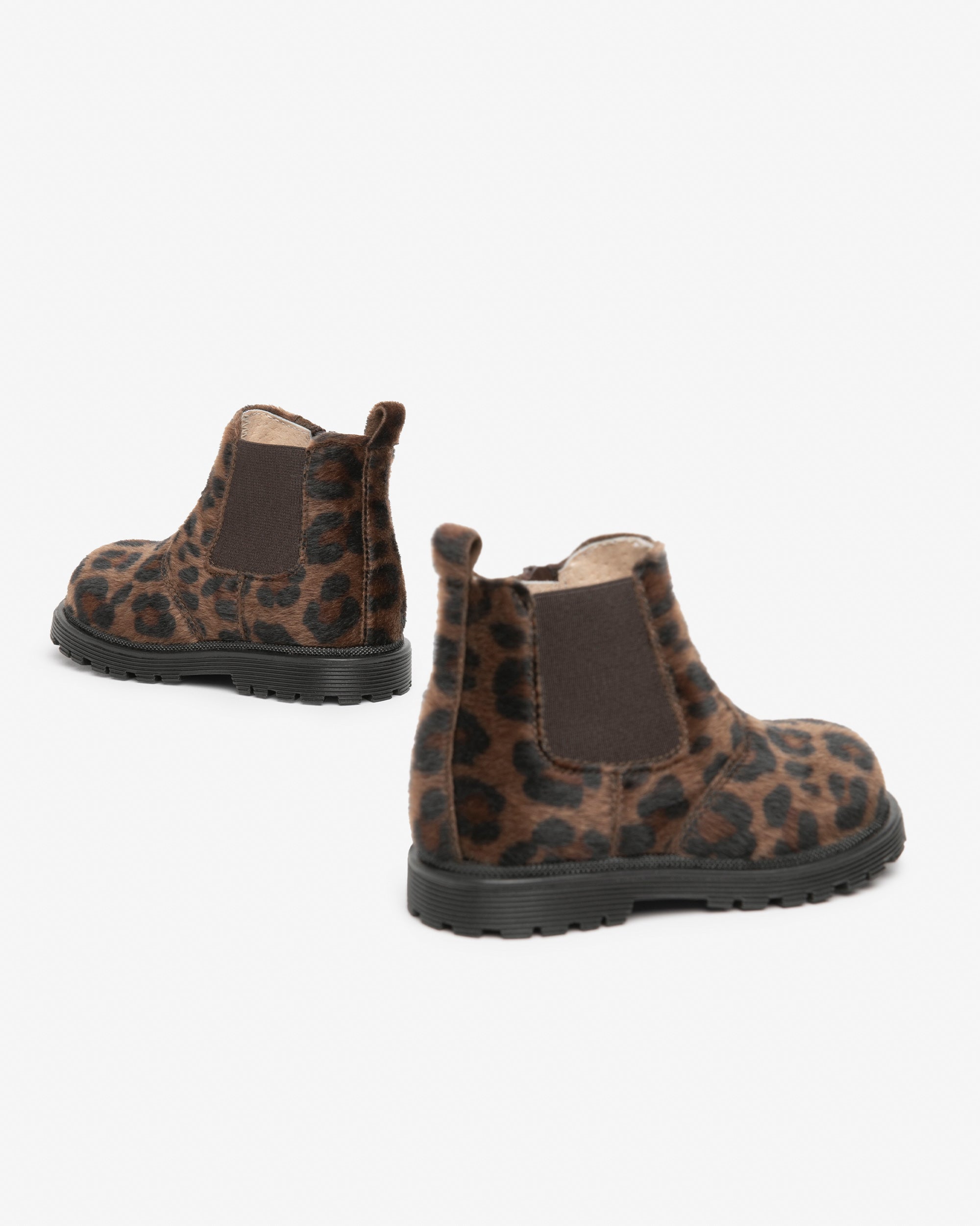 NeroGiardini Bottines Junior bottines fille chelsea animalier 22