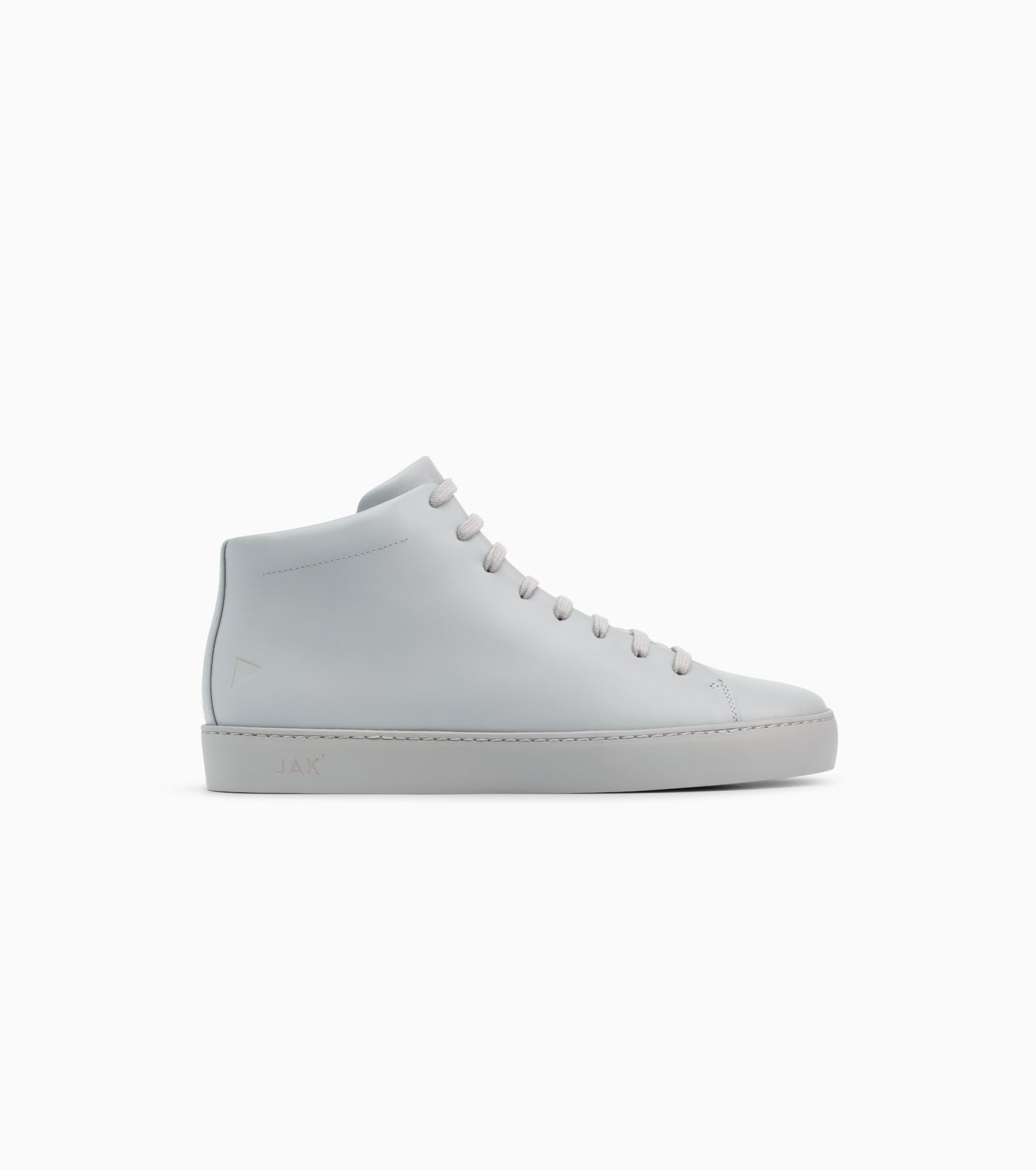 JAK Royal Hi Sneakers Montantes Cuir Gris Clair