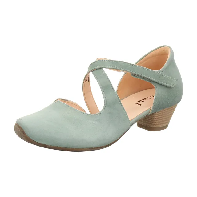 Think Aida escarpins femme cuir sangles noir