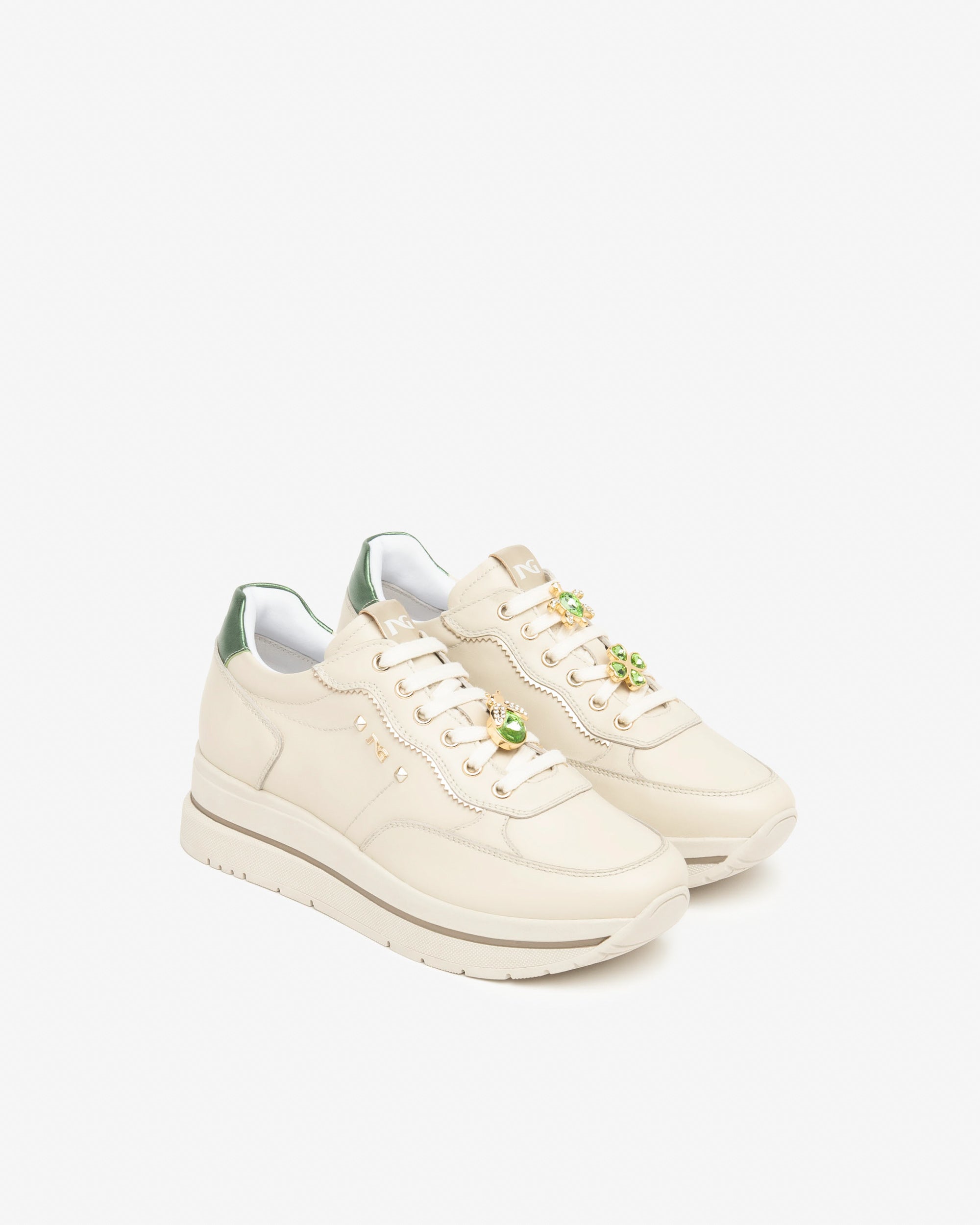 NeroGiardini Sneakers Femme Cuir Technique 38 Memory