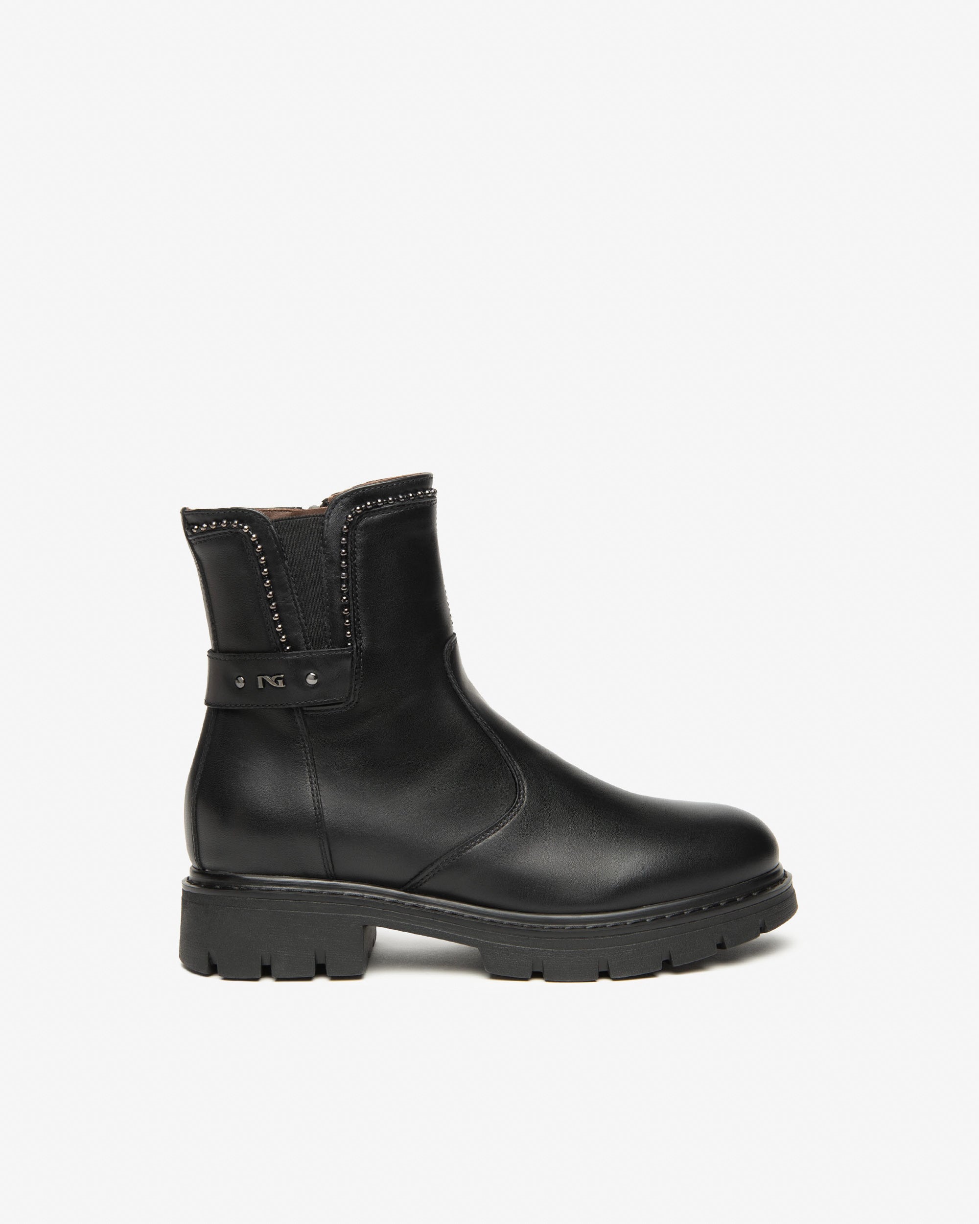 NeroGiardini Bottines Femme Cuir Confort Ville