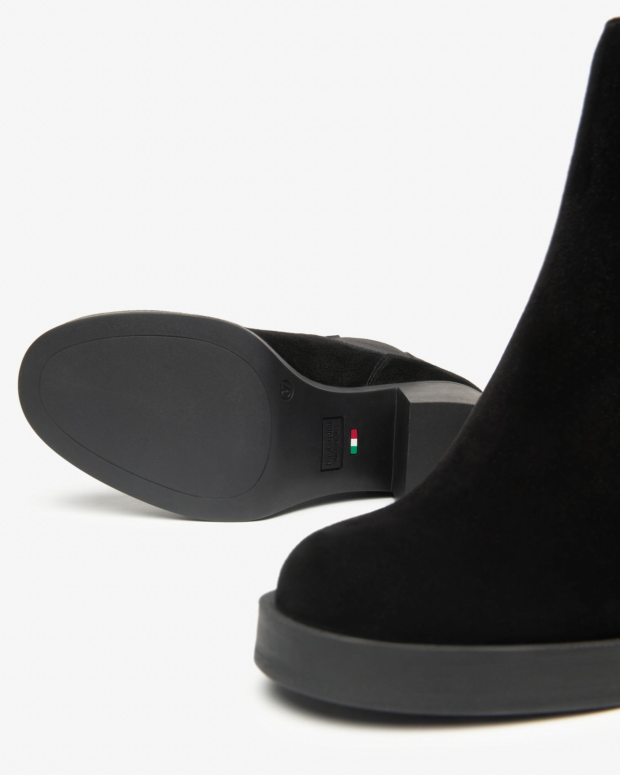 NeroGiardini Bottines Chelsea Femme Cuir Velours 35-41