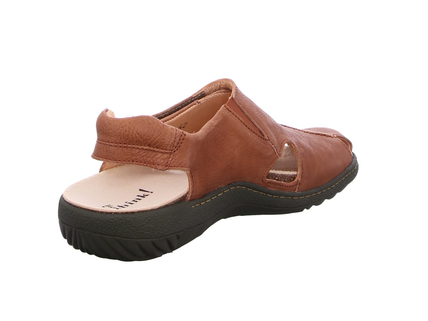 Think Change 000294 sandales homme 3010 Cognac cuir