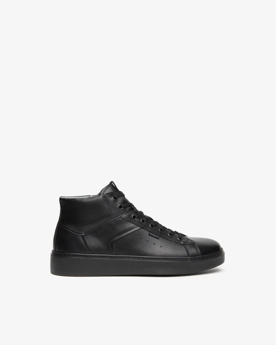 NeroGiardini Sneakers Montantes Homme Cuir Zip 39-46