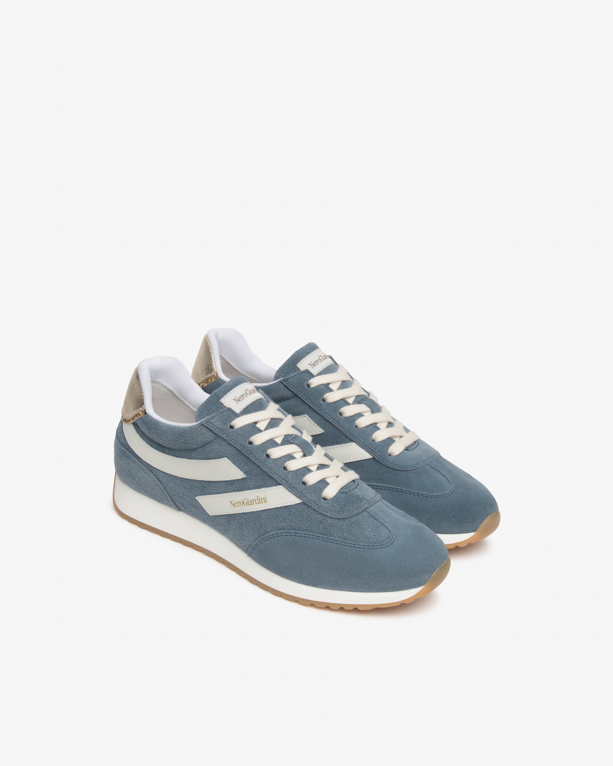 NeroGiardini Sneakers Femme Cuir Velours DryGo
