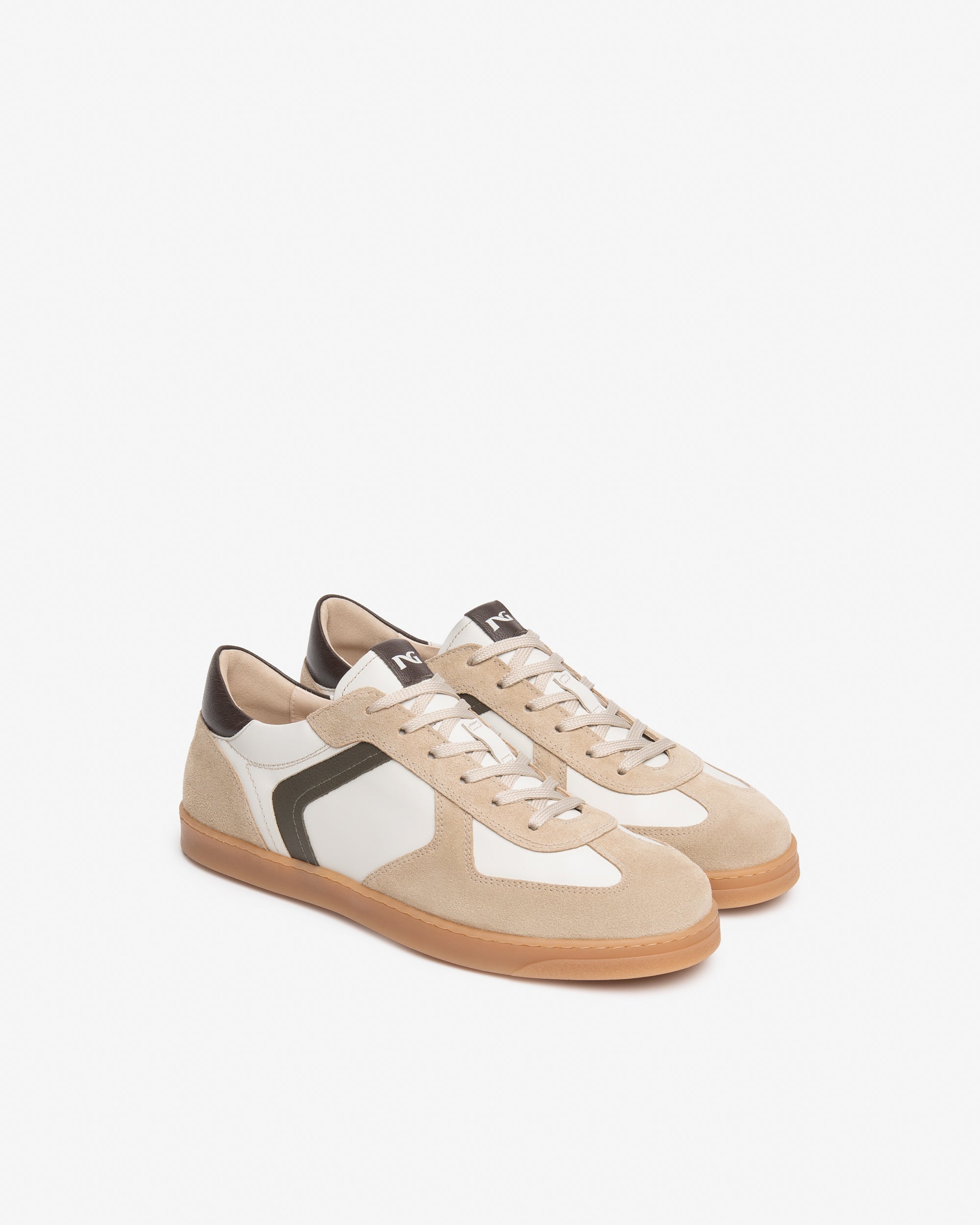 NeroGiardini Sneakers Homme Cuir et Daim