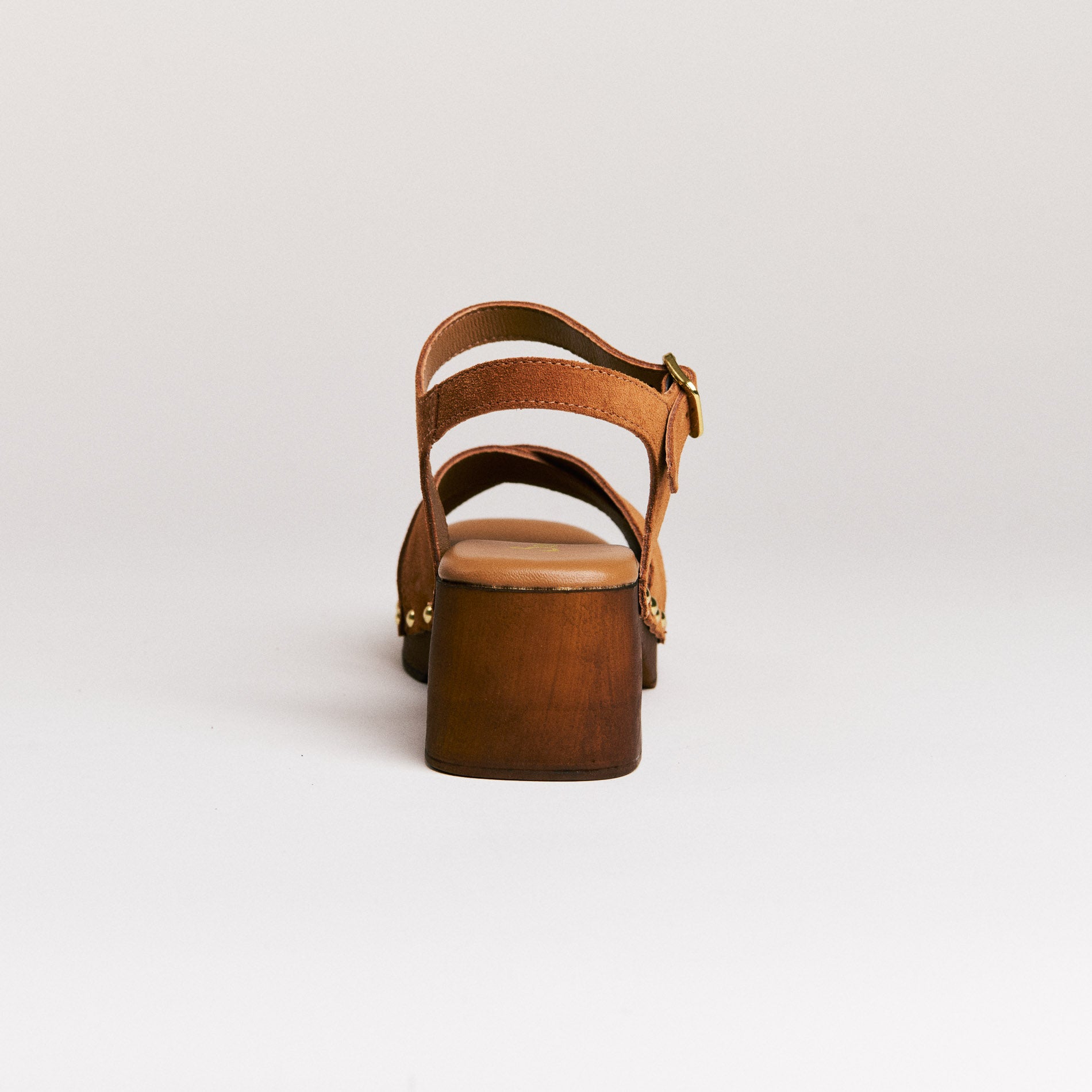 Semerdjian Micol Crosta Cognac sandales cuir talon 5,5 cm