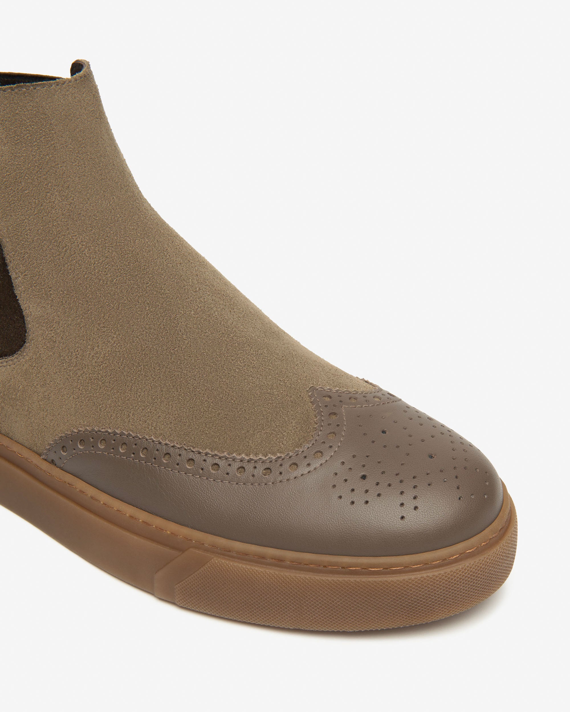 NeroGiardini Chelsea Homme Cuir Velours Bottines Memory