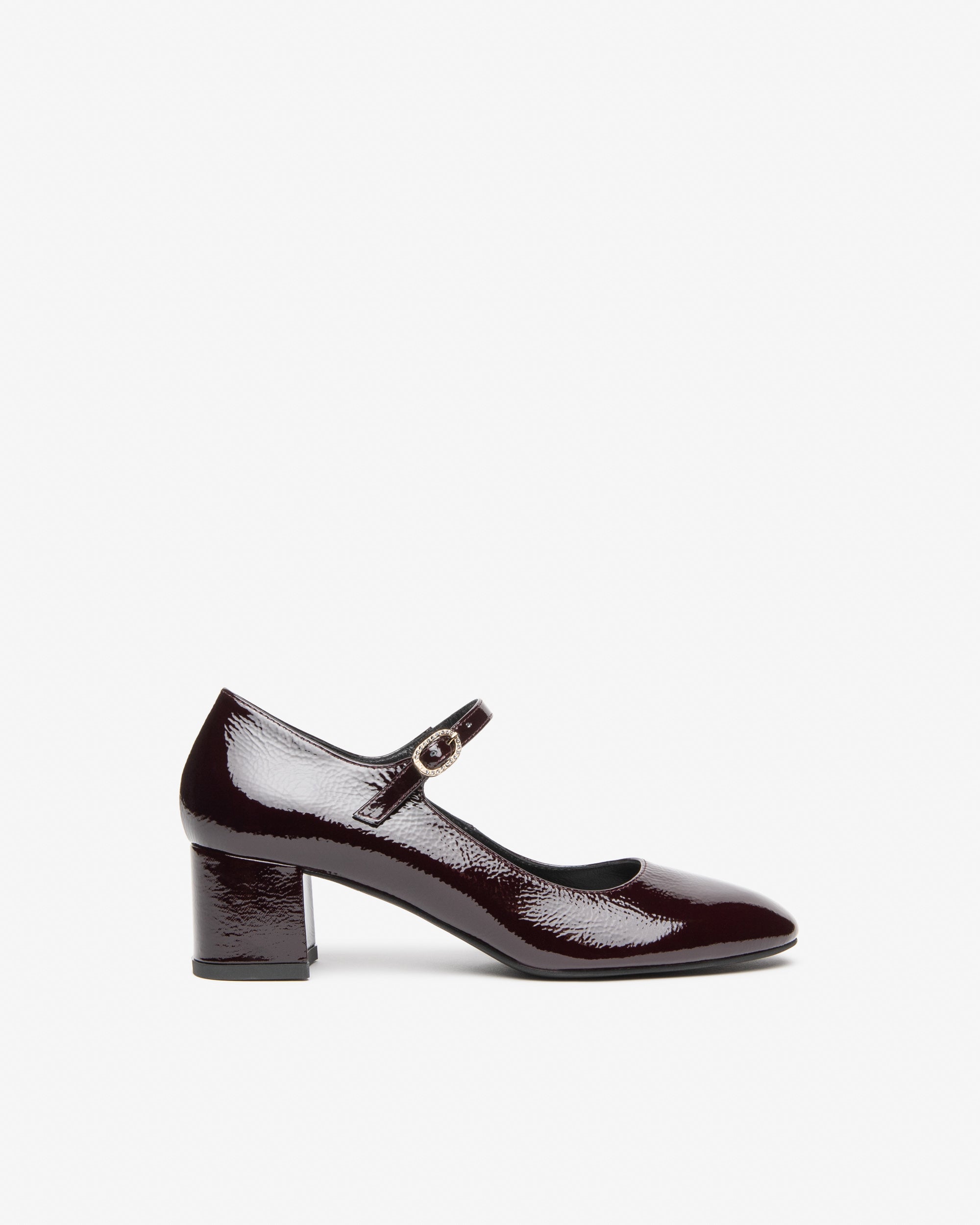 NeroGiardini Ballerines Mary Jane Vernis Femme Talon 5 cm