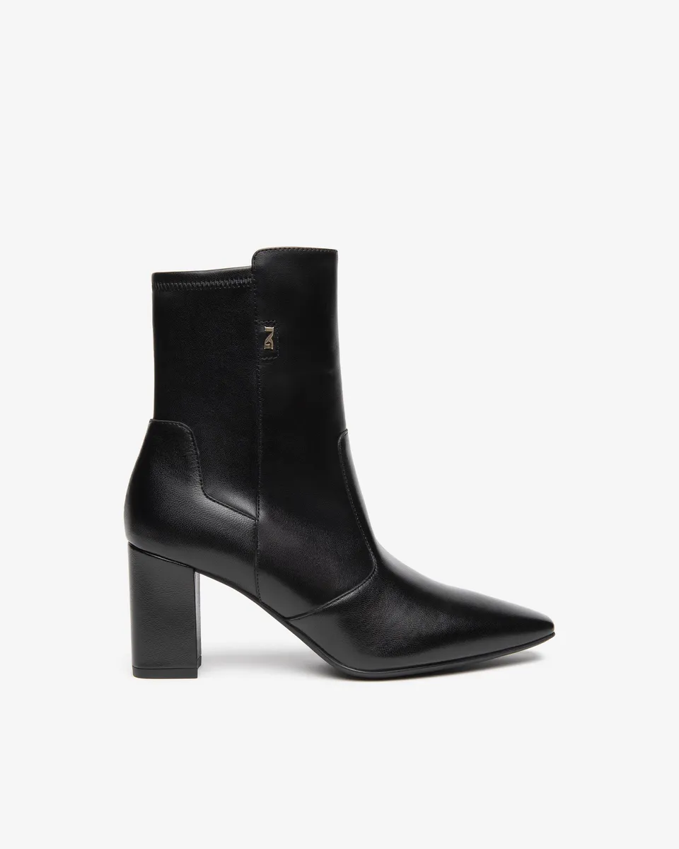 NeroGiardini Bottines Femme Cuir Talon 75 mm Zip