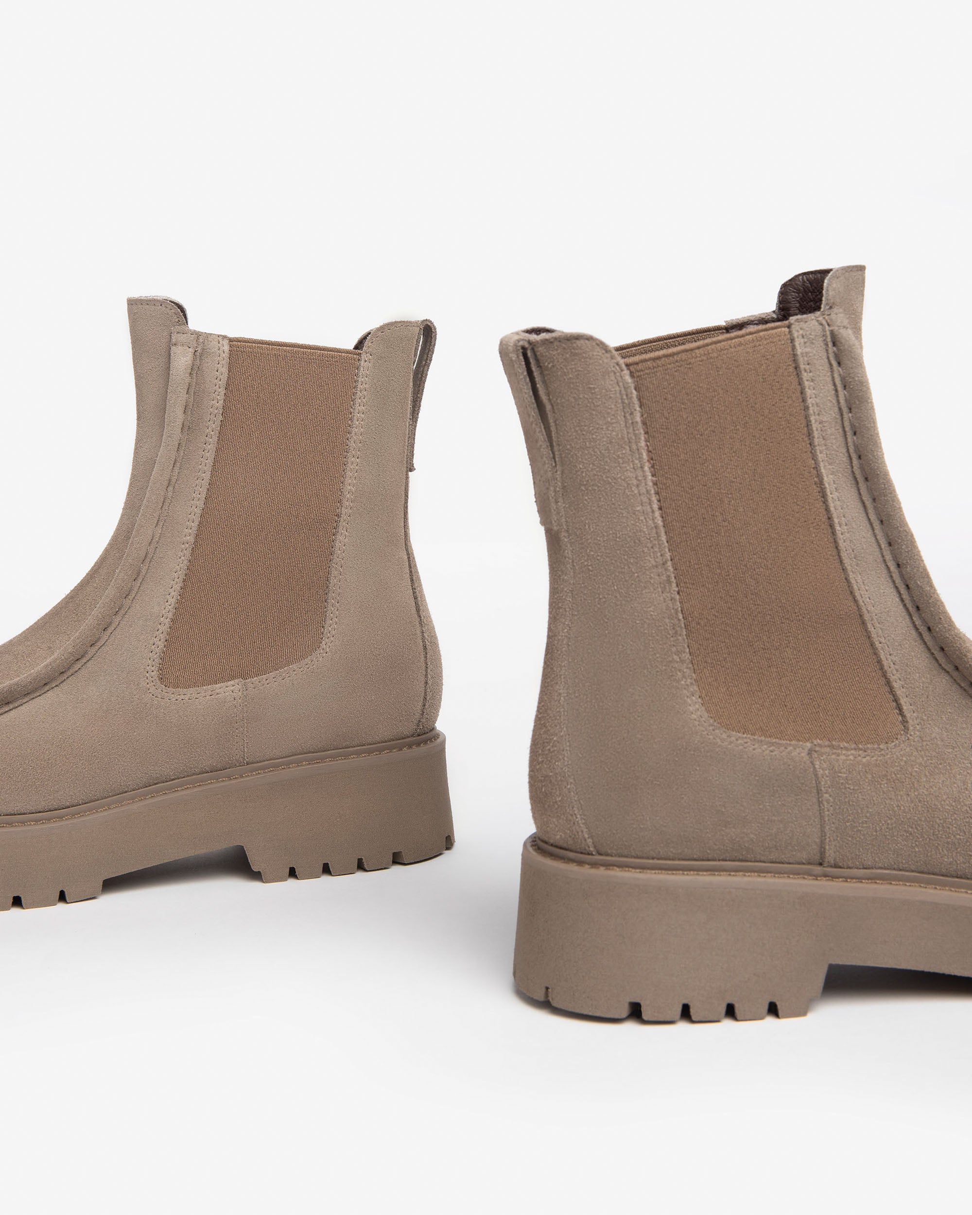 NeroGiardini Bottines Chelsea Cuir Velours Femme Italie