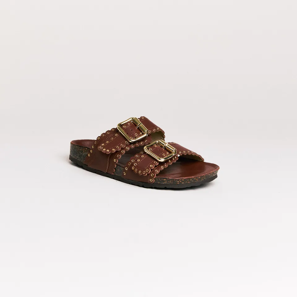SMR Arianna Oslo 3044 Mules Marron Cuir