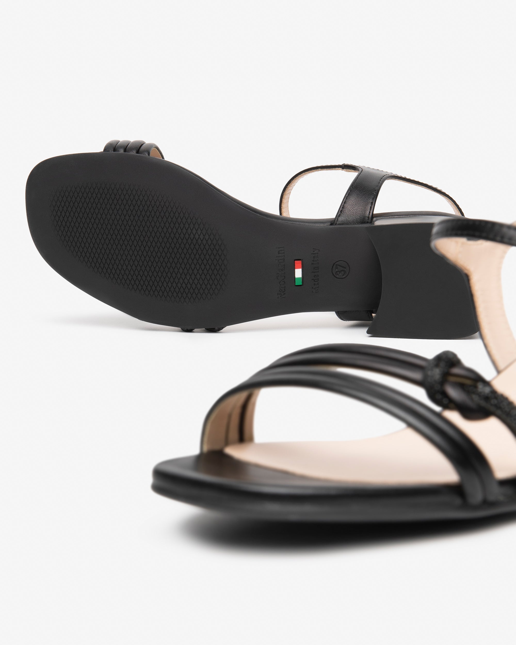 NeroGiardini Sandales Femme Cuir Été Pointure 39