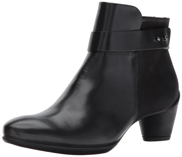 ECCO Sculpted 45 bottine femme cuir talon confort