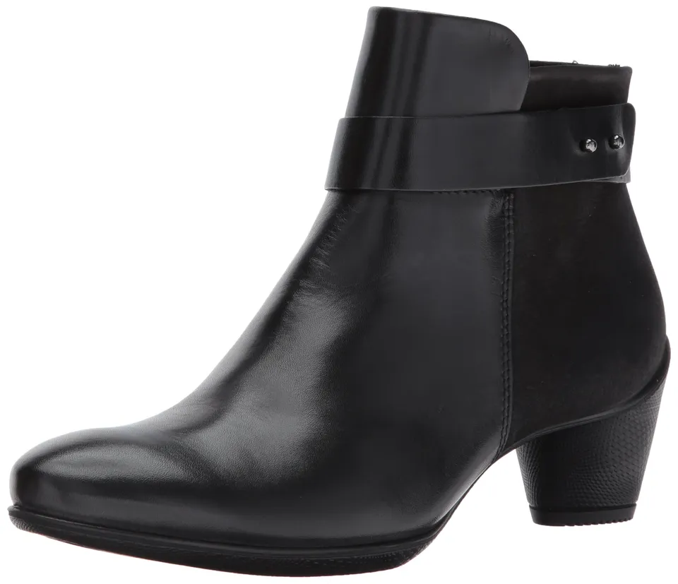 ECCO Sculpted 45 bottine femme cuir talon confort