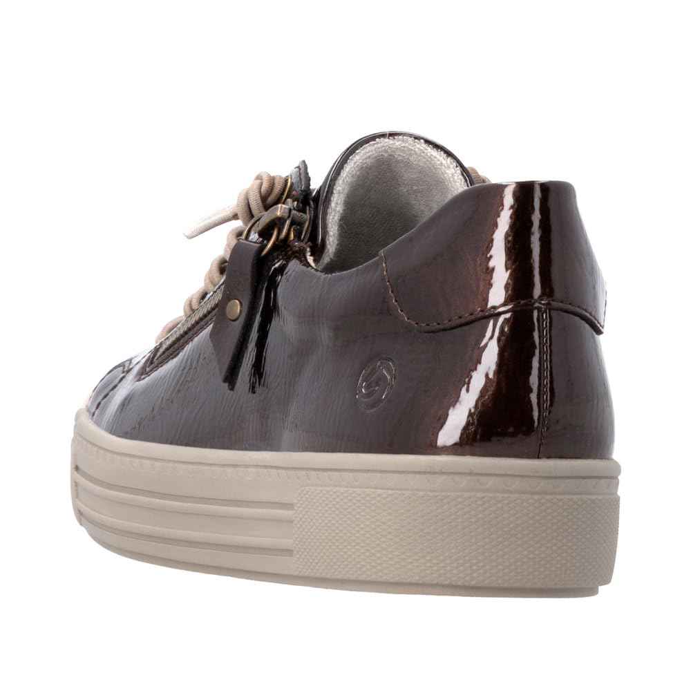 Remonte D0920 Baskets Basses Femme Marron 39 EU Vegan