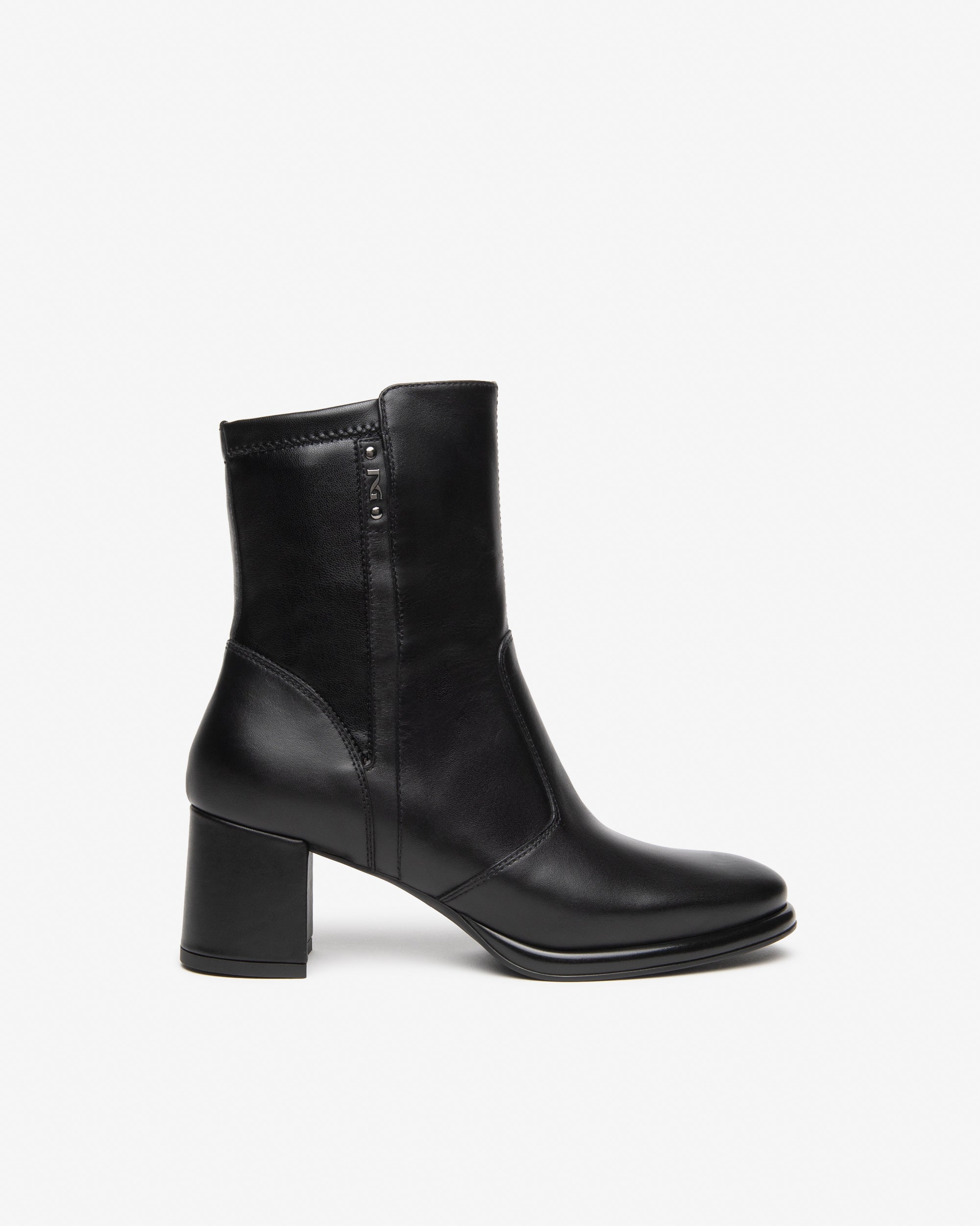NeroGiardini Bottines Femme Cuir Bottines Zip Talon 60 mm