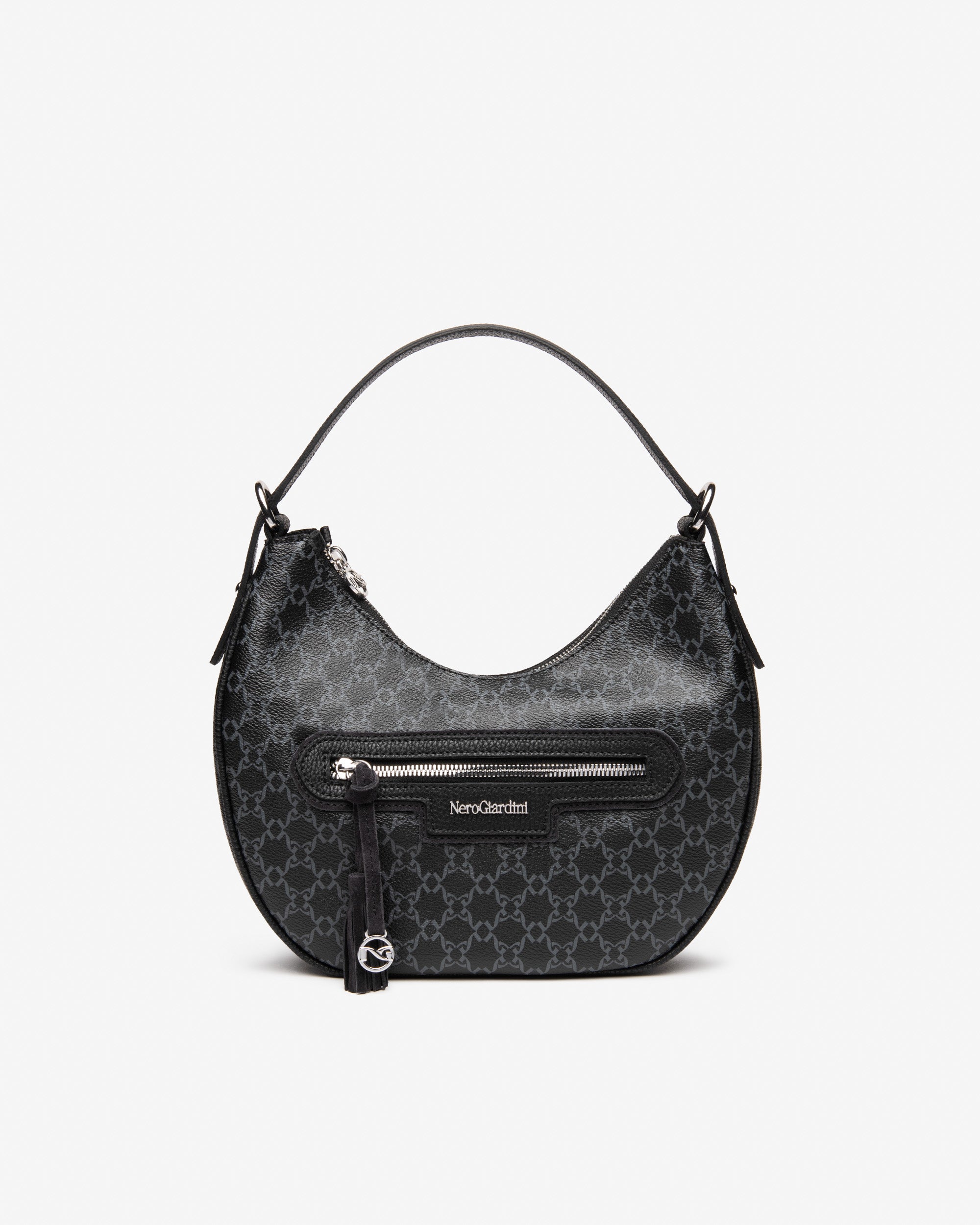 NeroGiardini Besace femme matière technique hobo