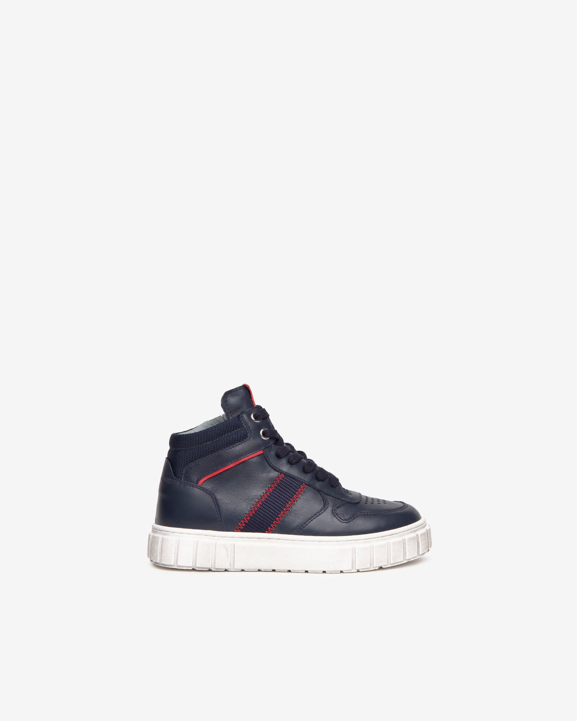 Nerogiardini Sneakers sneakers cuir garçon montante zip
