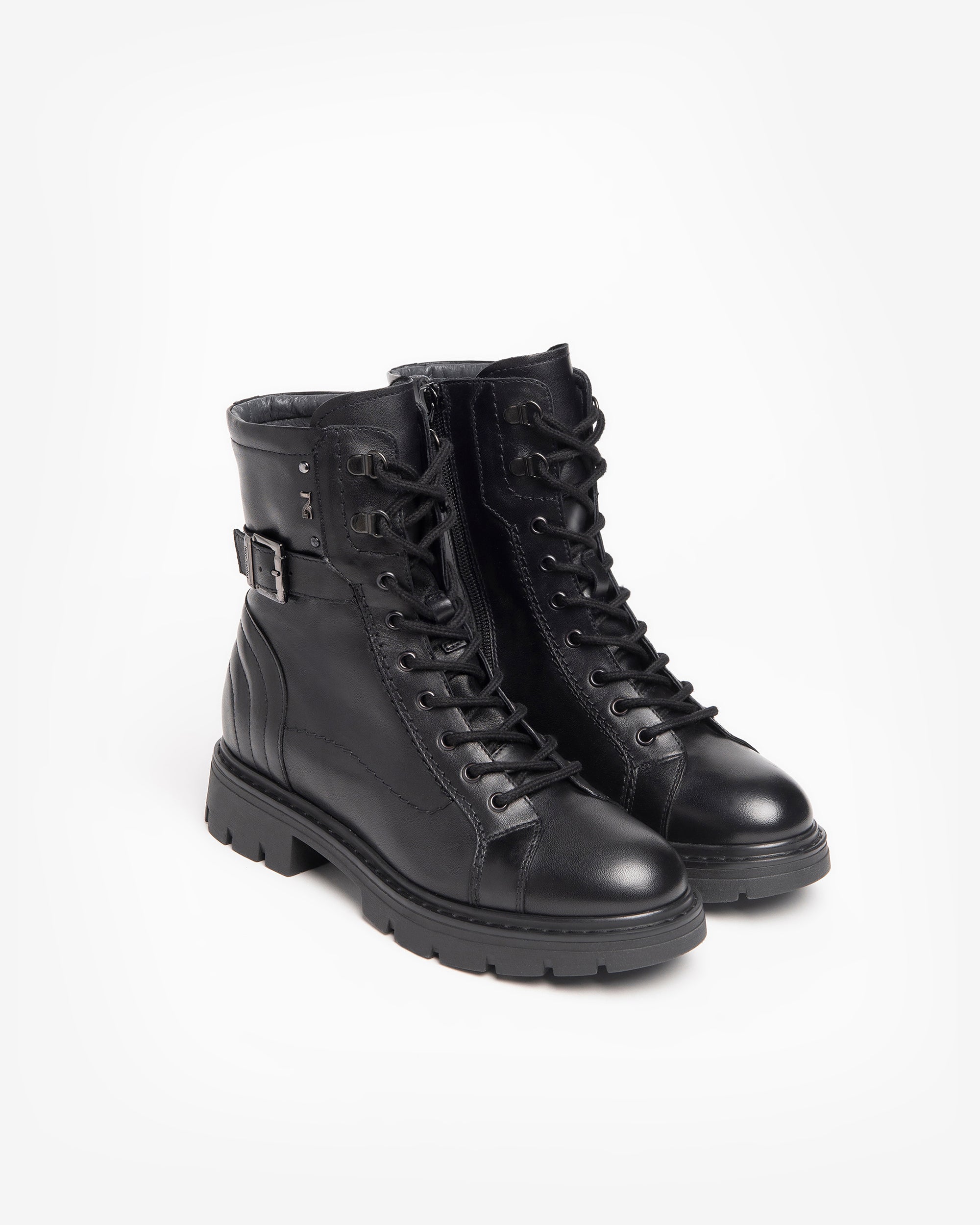 Nerogiardini Bottines Femme Cuir Automne Confort