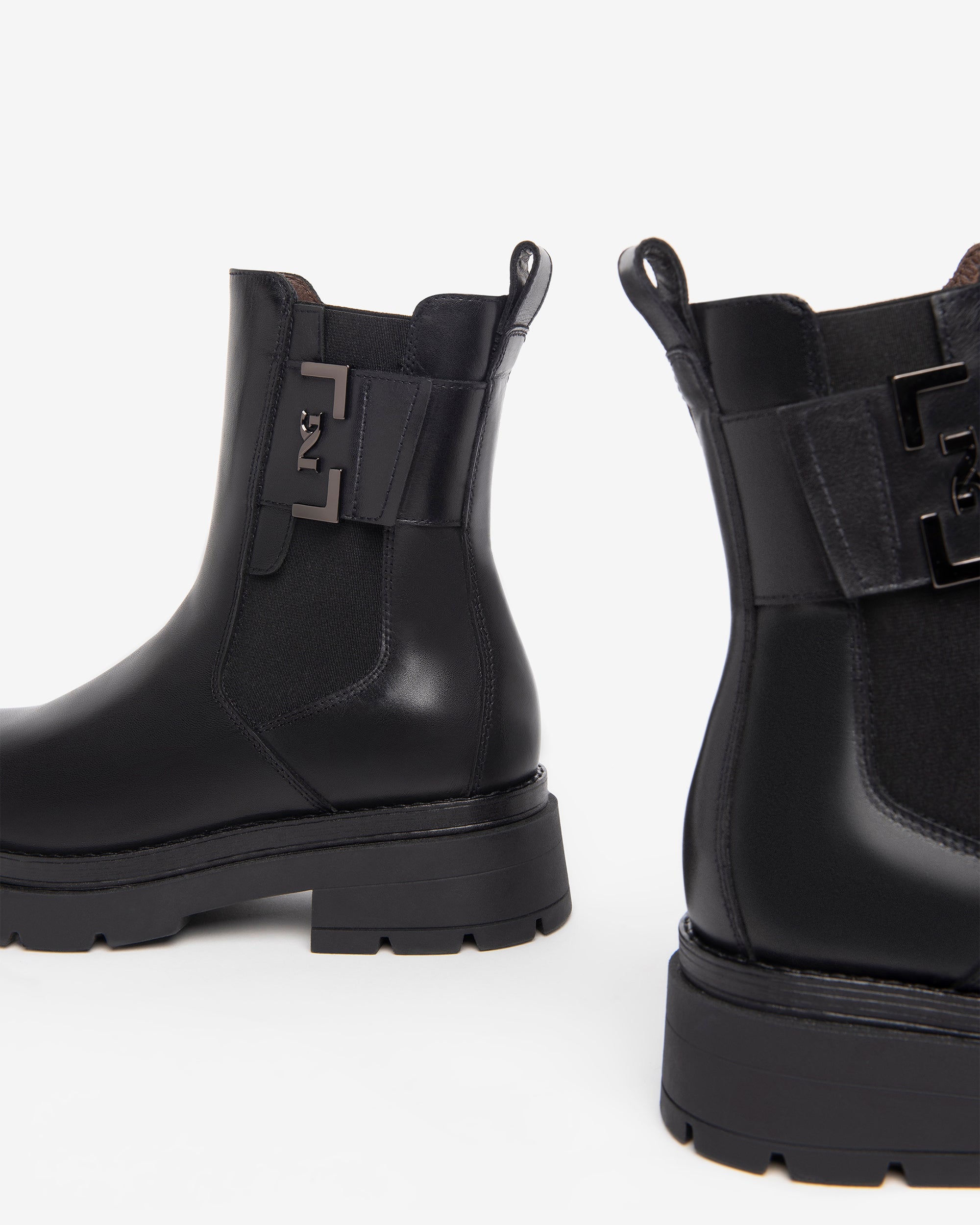 NeroGiardini Bottines Chelsea Bottines Femme Cuir 38