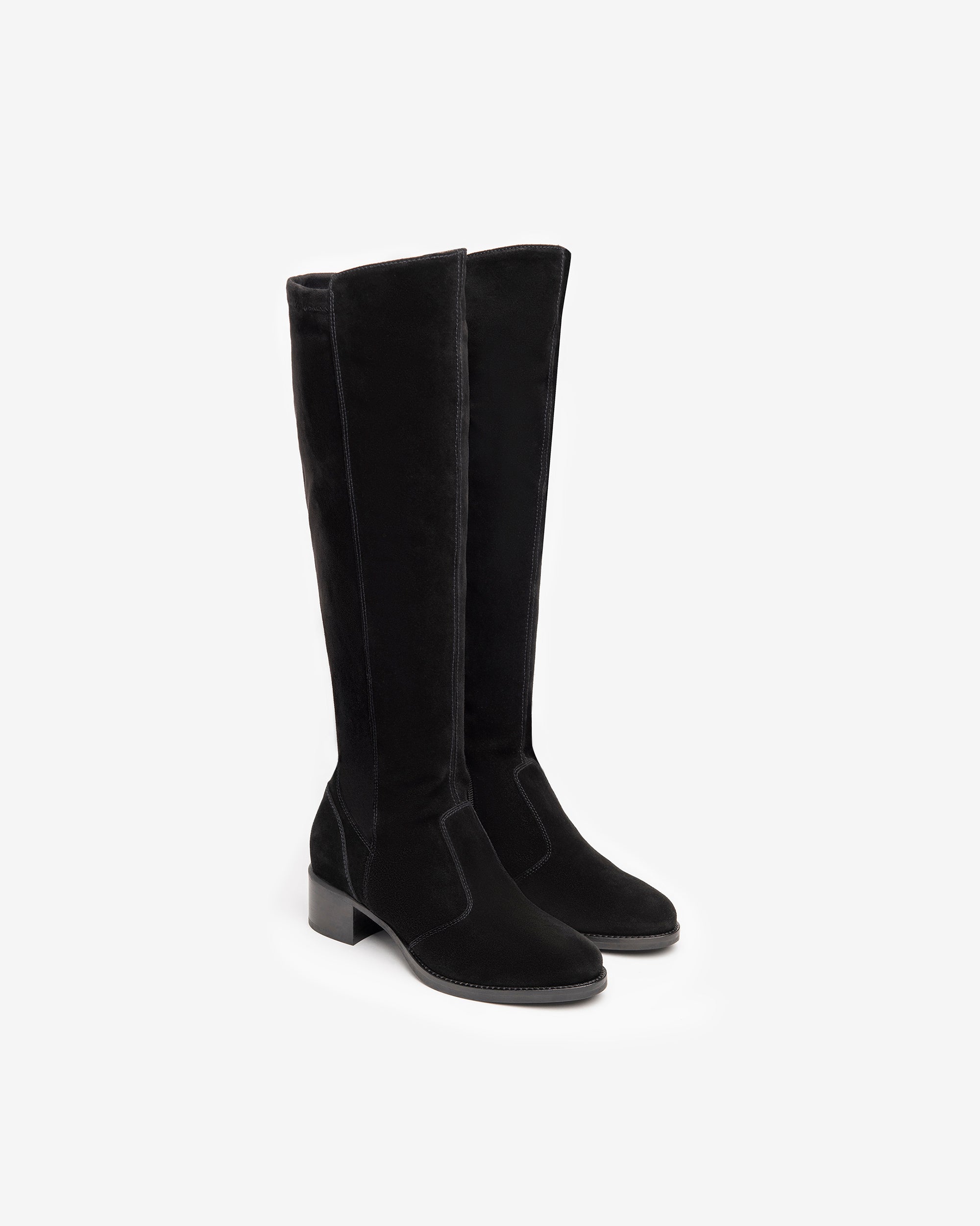 NeroGiardini Bottes Femme Velours Botte Hiver Confort
