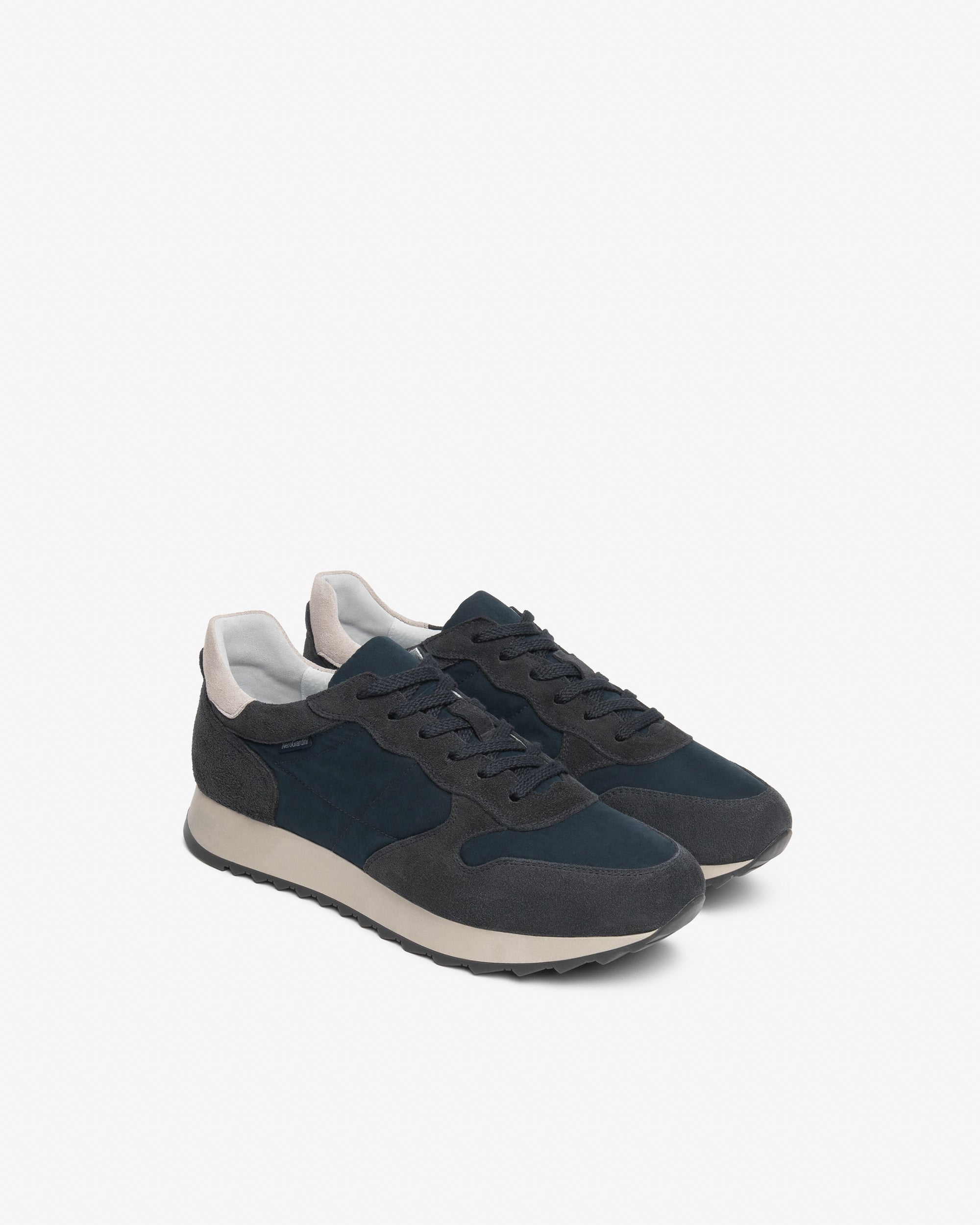 NeroGiardini Sneakers Homme Daim Toile Lacets