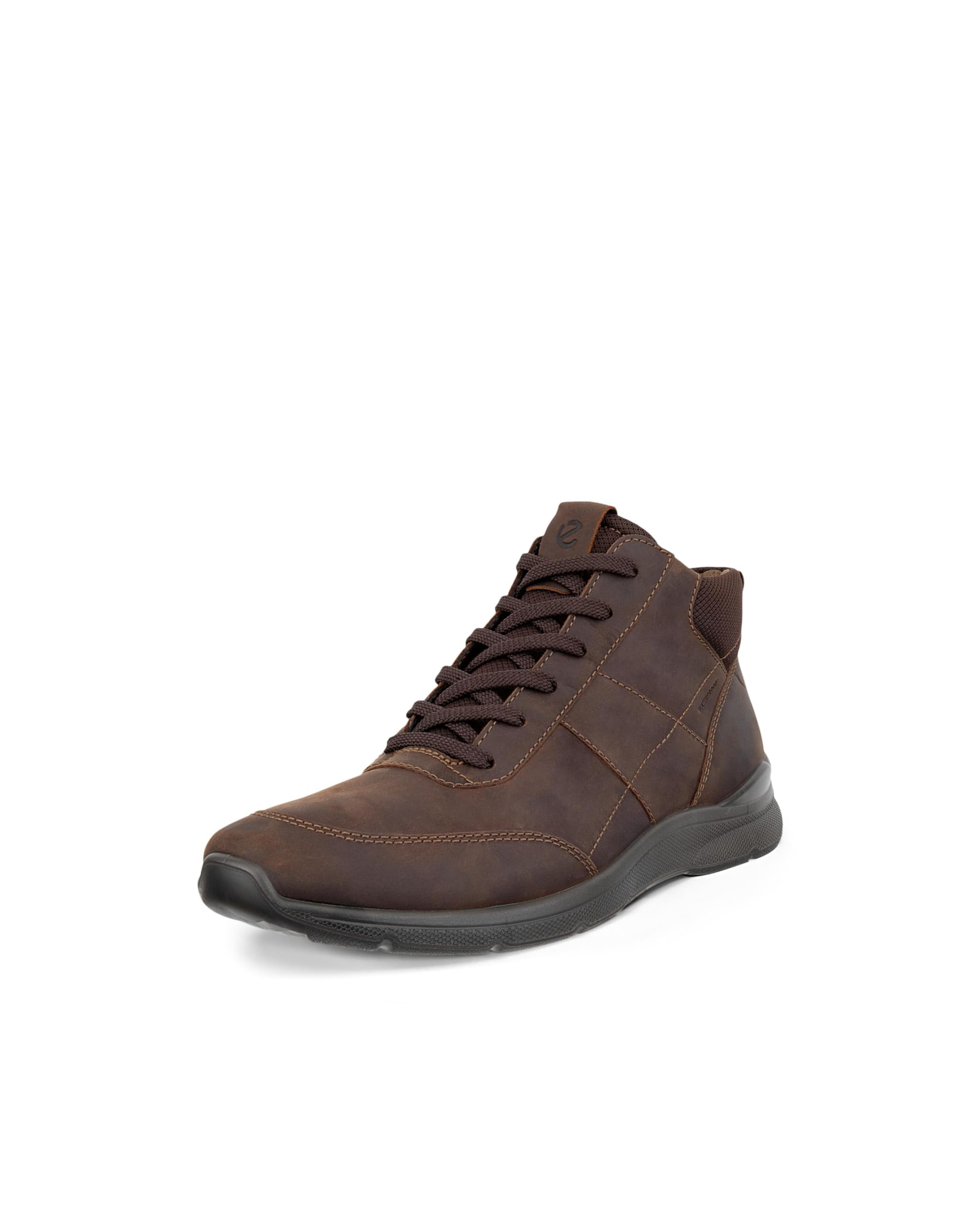 ECCO Irving Waterproof Zip bottine homme marron cuir