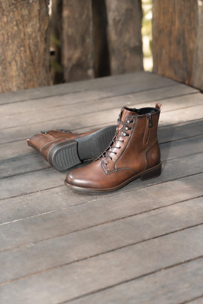 Remonte D0F82 Bottines Femme Marron Cuir 39 EU