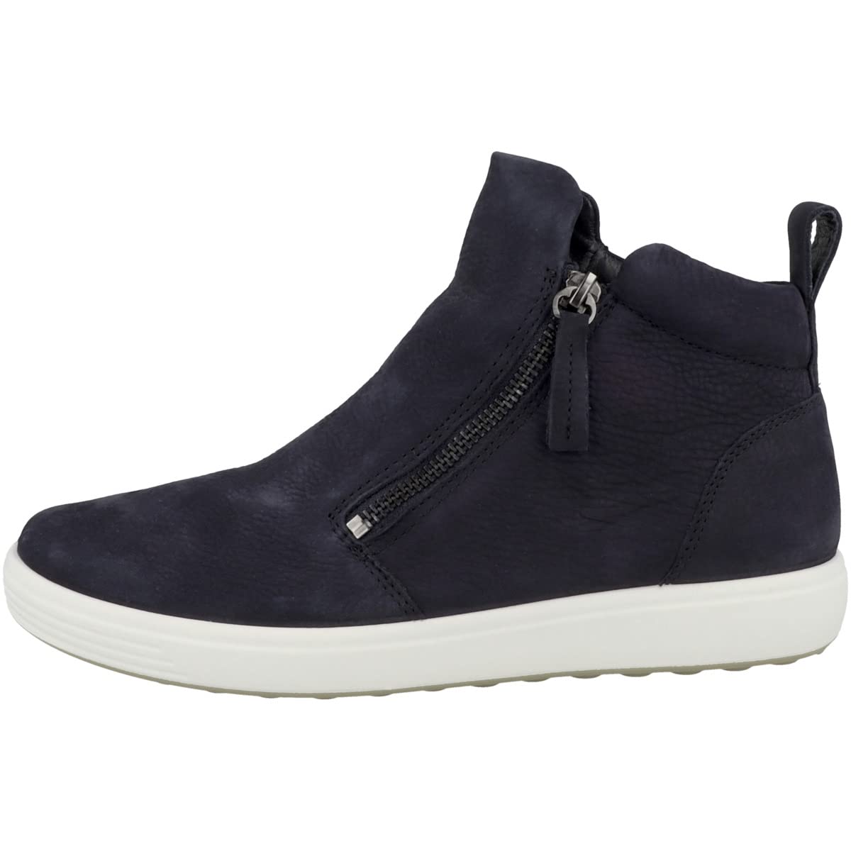 ECCO Soft 7 basket femme cuir Night Sky