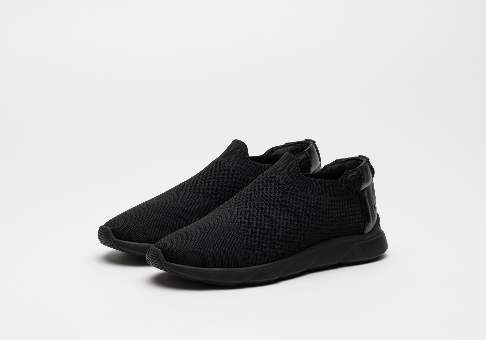 JAK Python Black baskets maille noire