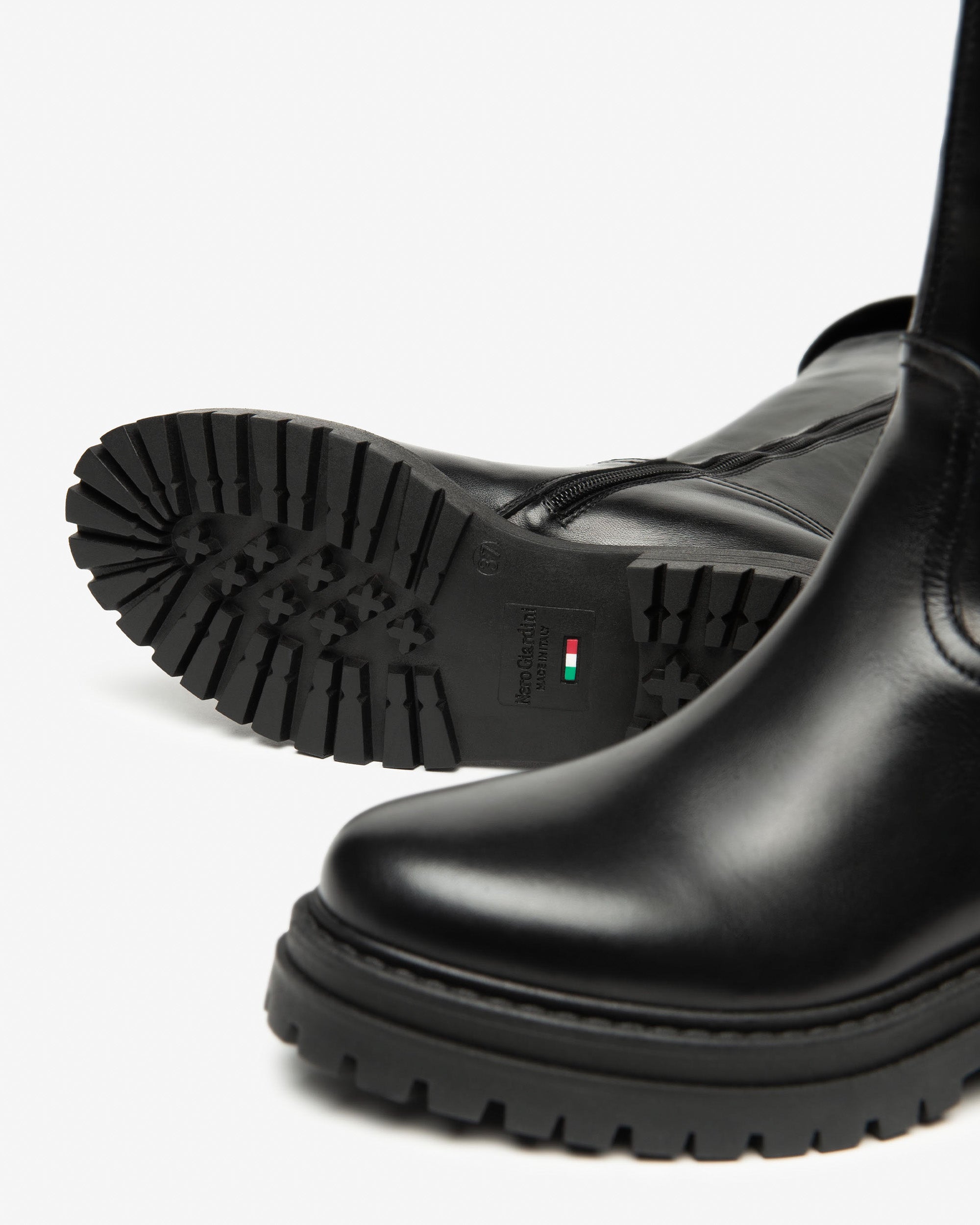 NeroGiardini Bottes Femme Cuir DryGo Memory