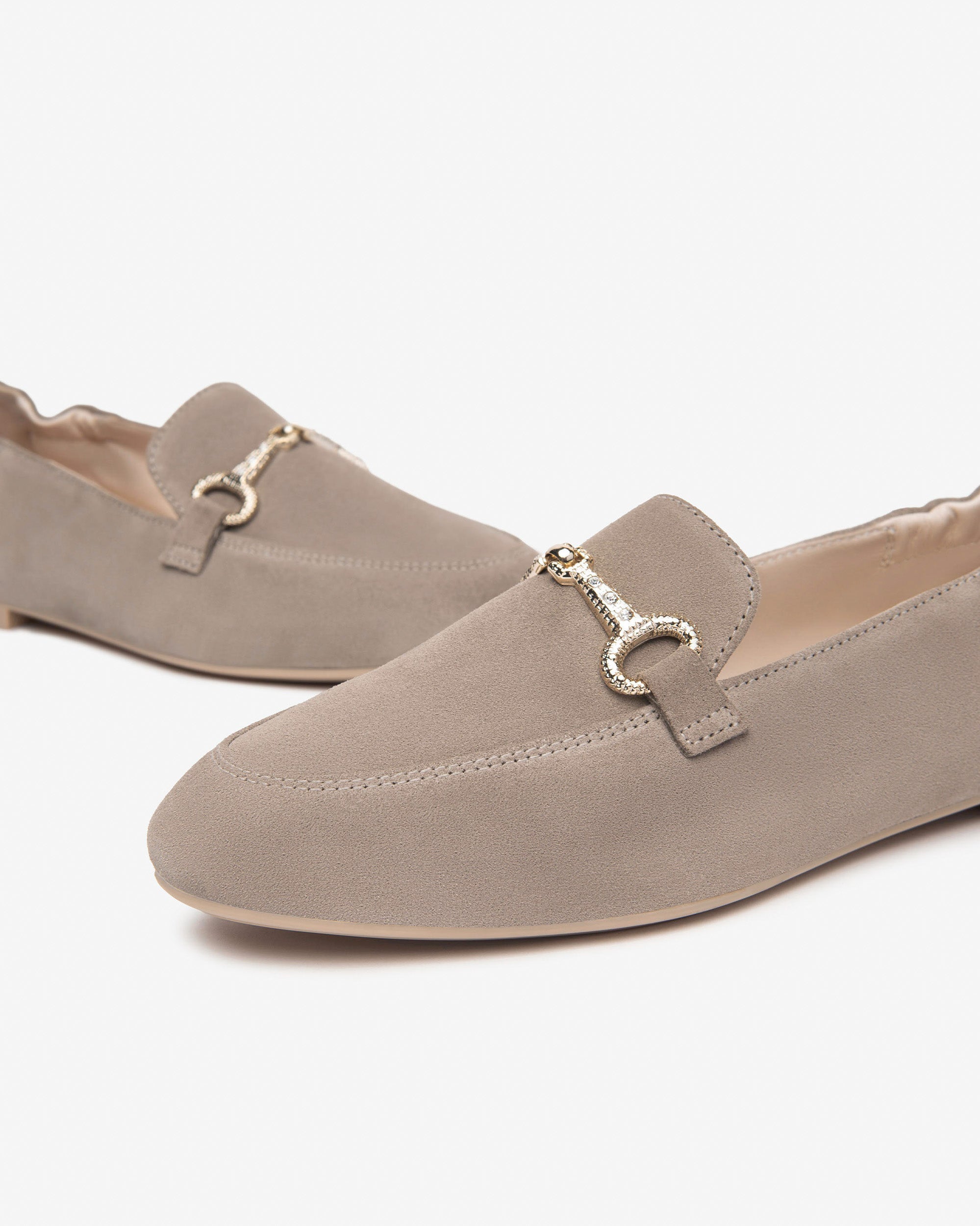 NeroGiardini Mocassins cuir velours femme bureau