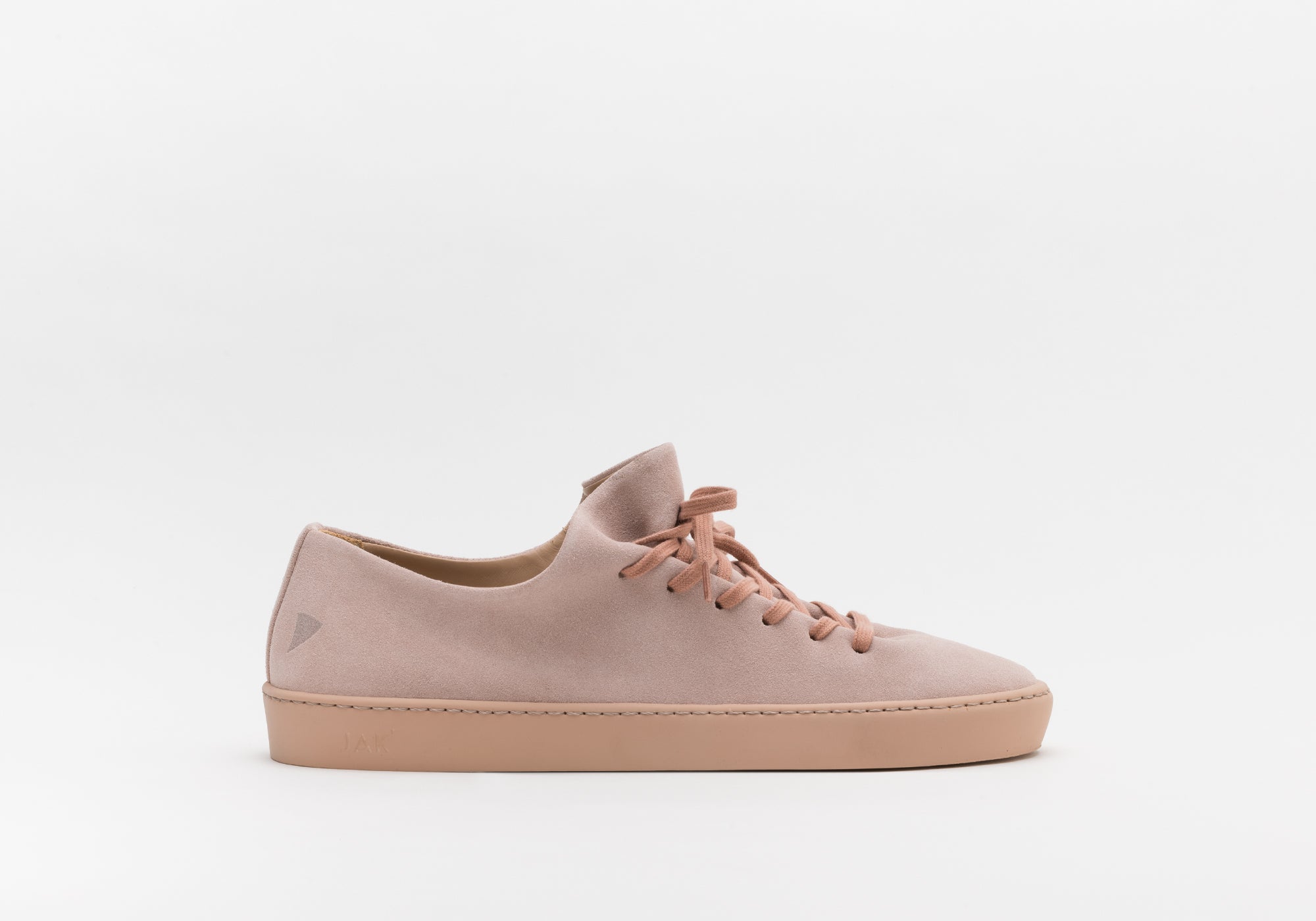 JAK Atom Nude V.A. sneakers cuir nude daim