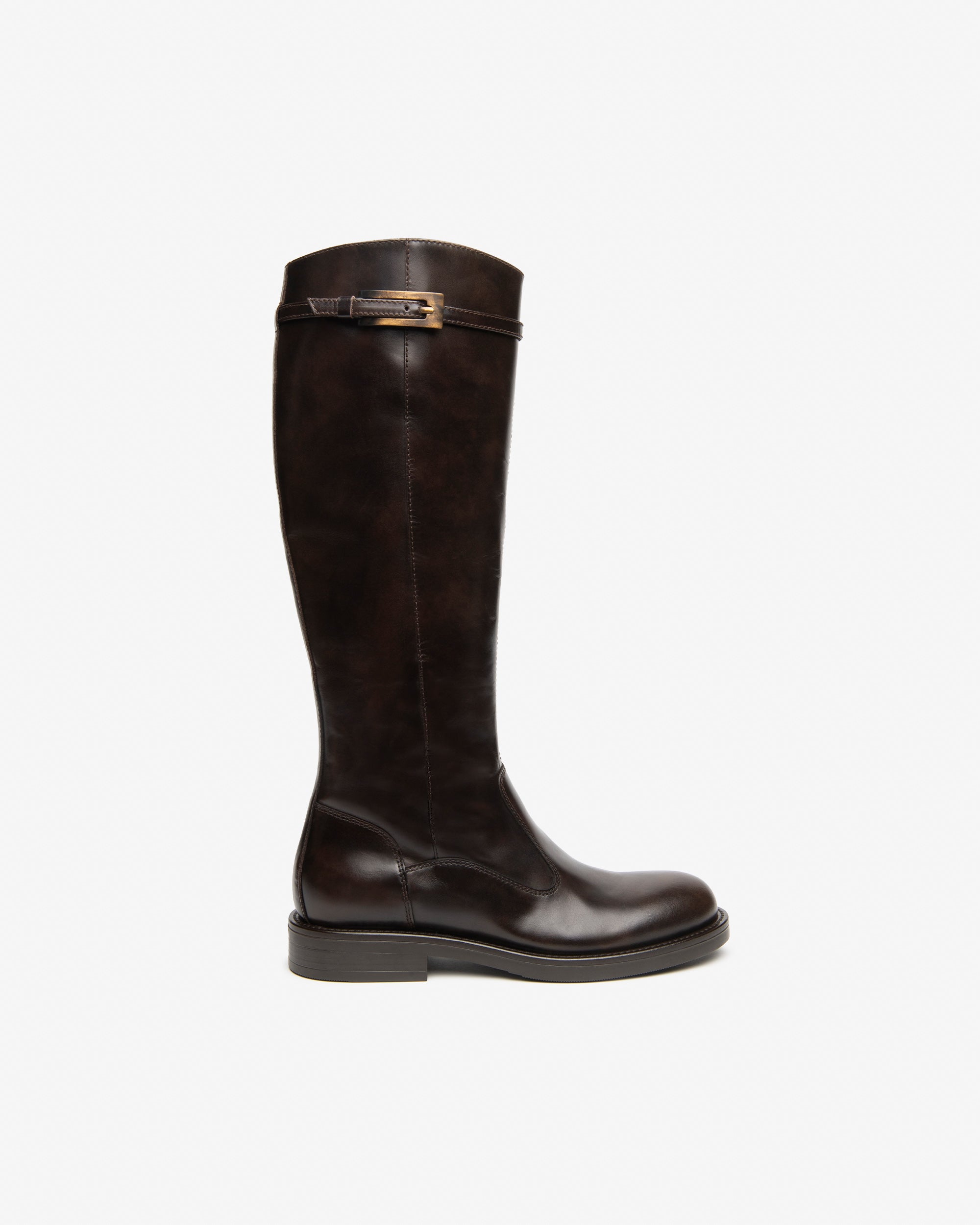 NeroGiardini Bottes Femme Cuir Talon 30 mm