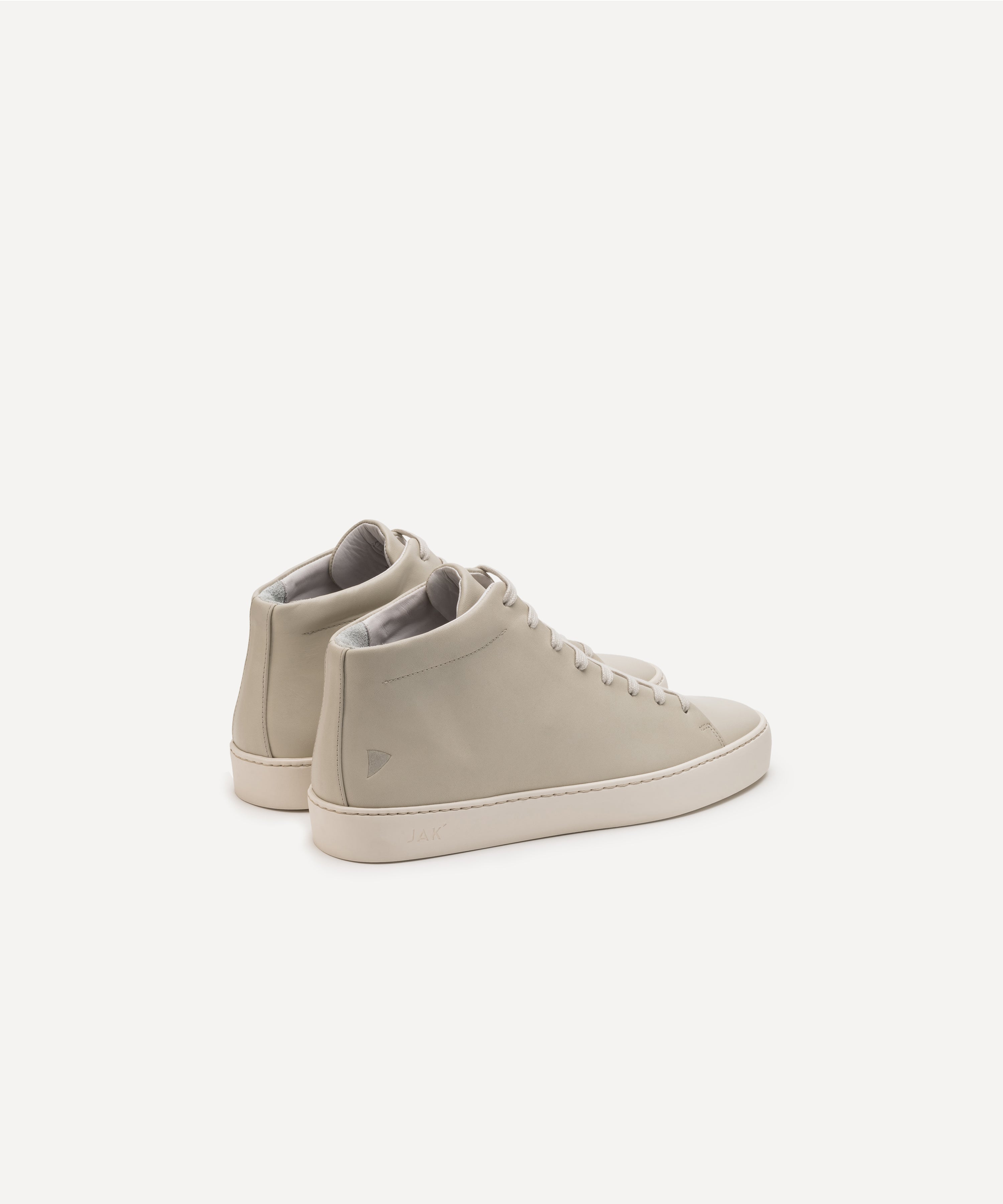 JAK Royal Hi Sneakers Montantes Cuir Dust Beige