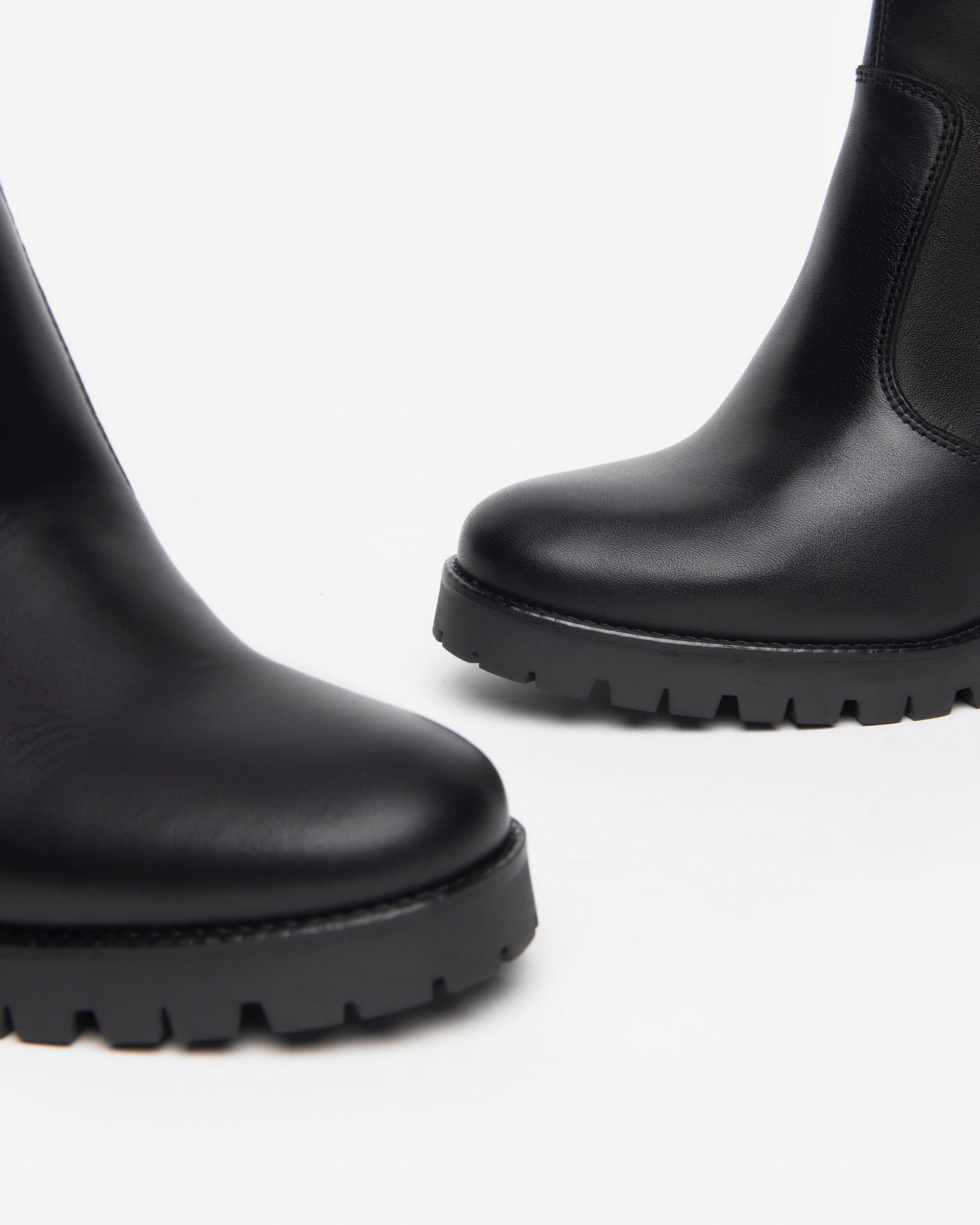 NeroGiardini Bottines Femme en Cuir Noir Automne-Hiver